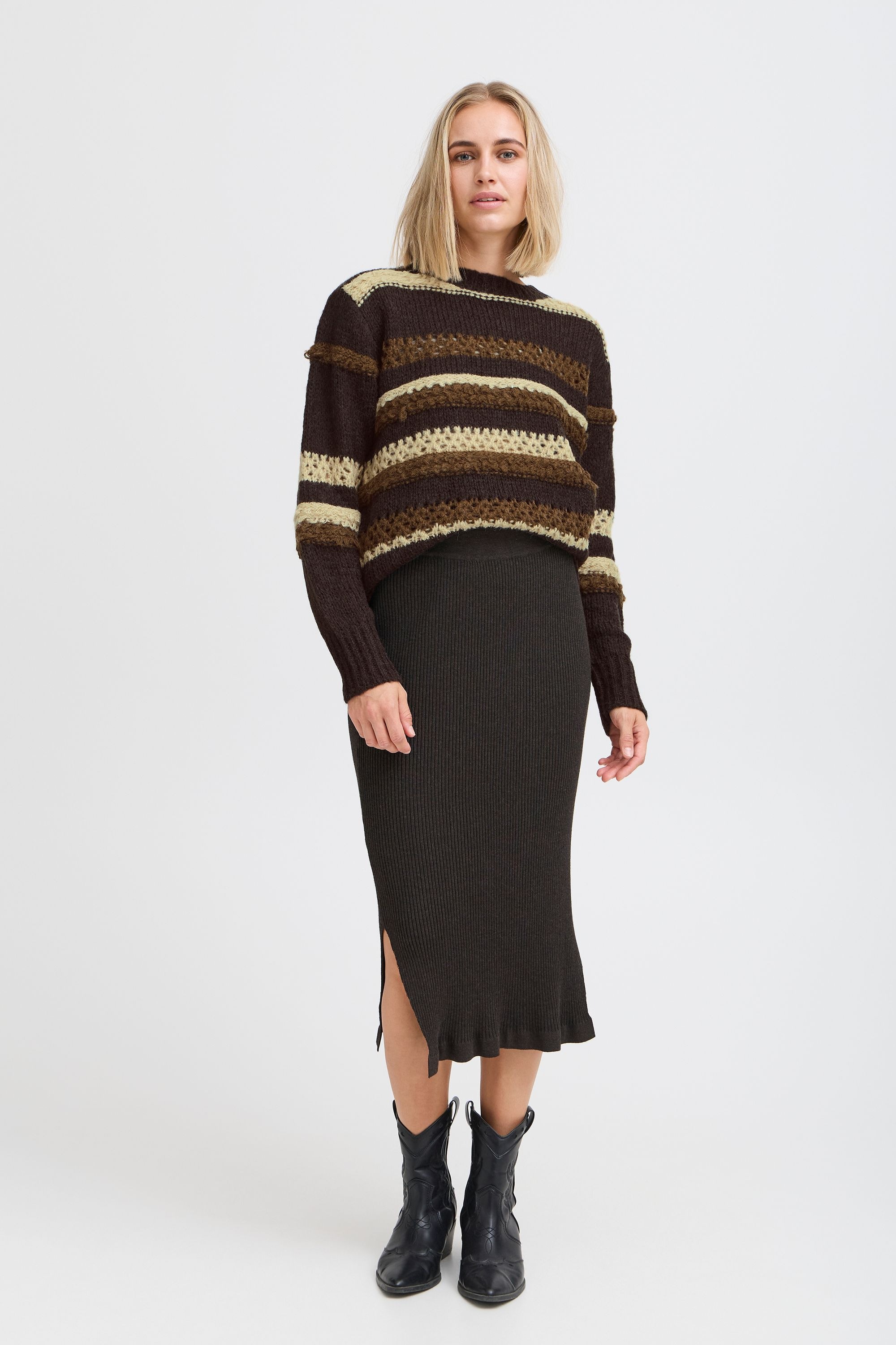 Pulz Jeans Strickfleece-Pullover »Strickpullover PZJACKIE Pullover«