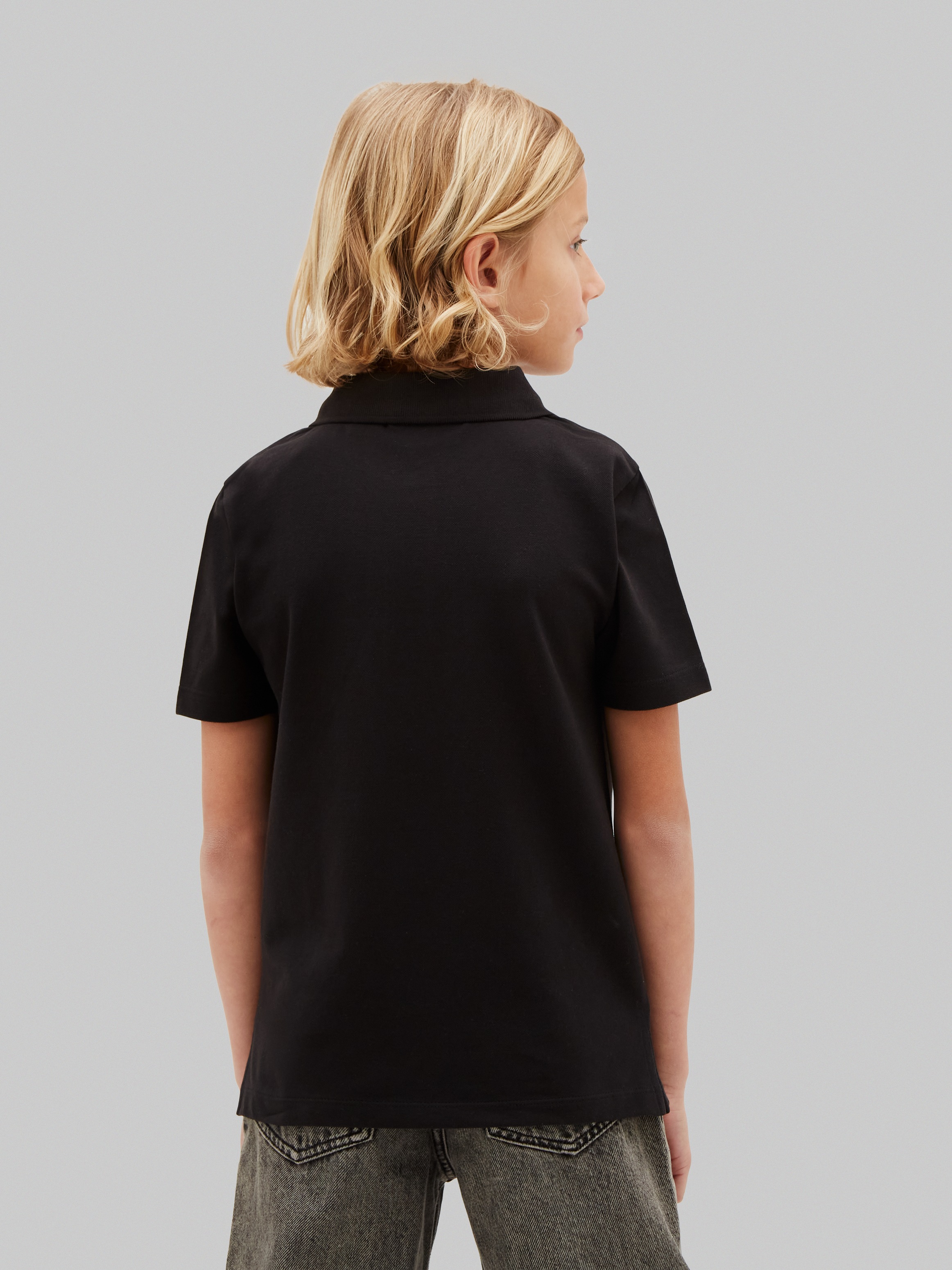 Calvin Klein Jeans Poloshirt »SOLID POLO« Regular fit für Kinder mit Polokragen