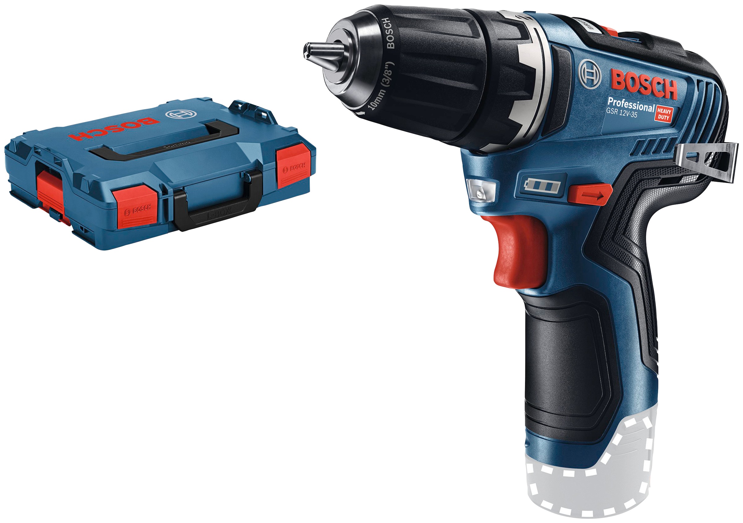 Bosch Professional Akku-Bohrschrauber »GSR 12V-35«, inkl. Koffer, ohne Akku  und Ladegerät im OTTO Online Shop