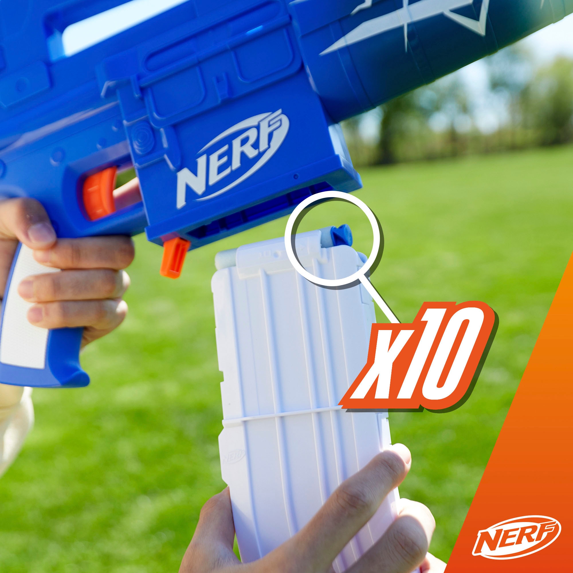 Hasbro Blaster »Nerf Fortnite Blue Shock«, inkl. 10 Darts