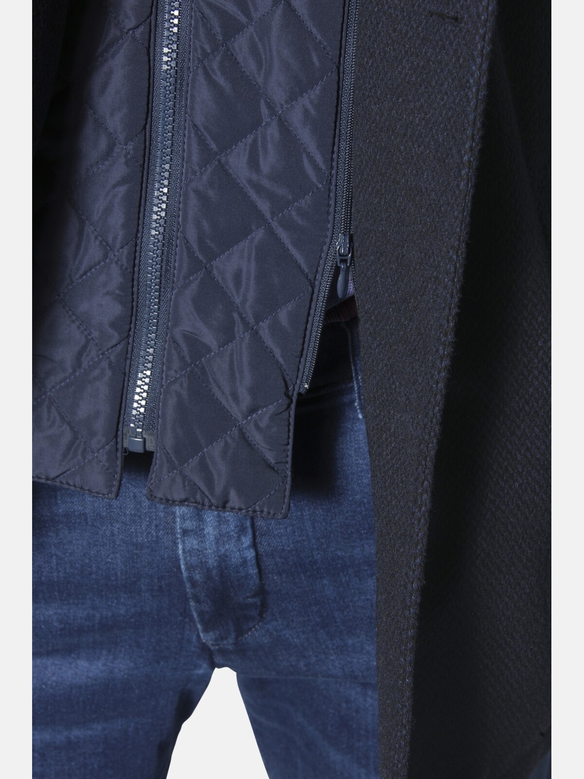 Jan Vanderstorm Langjacke »Jacke TJORVE«, (1 St.), mit abnehmbaren Stehkragen