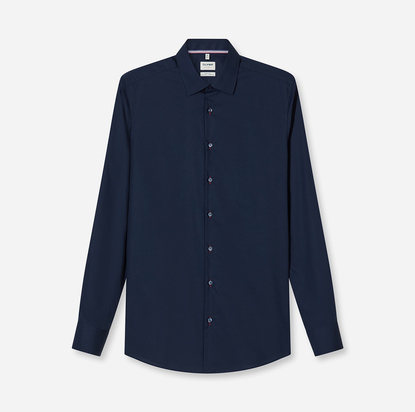 OLYMP Langarmhemd »Level Five« Businesshemd, body fit, Kentkragen