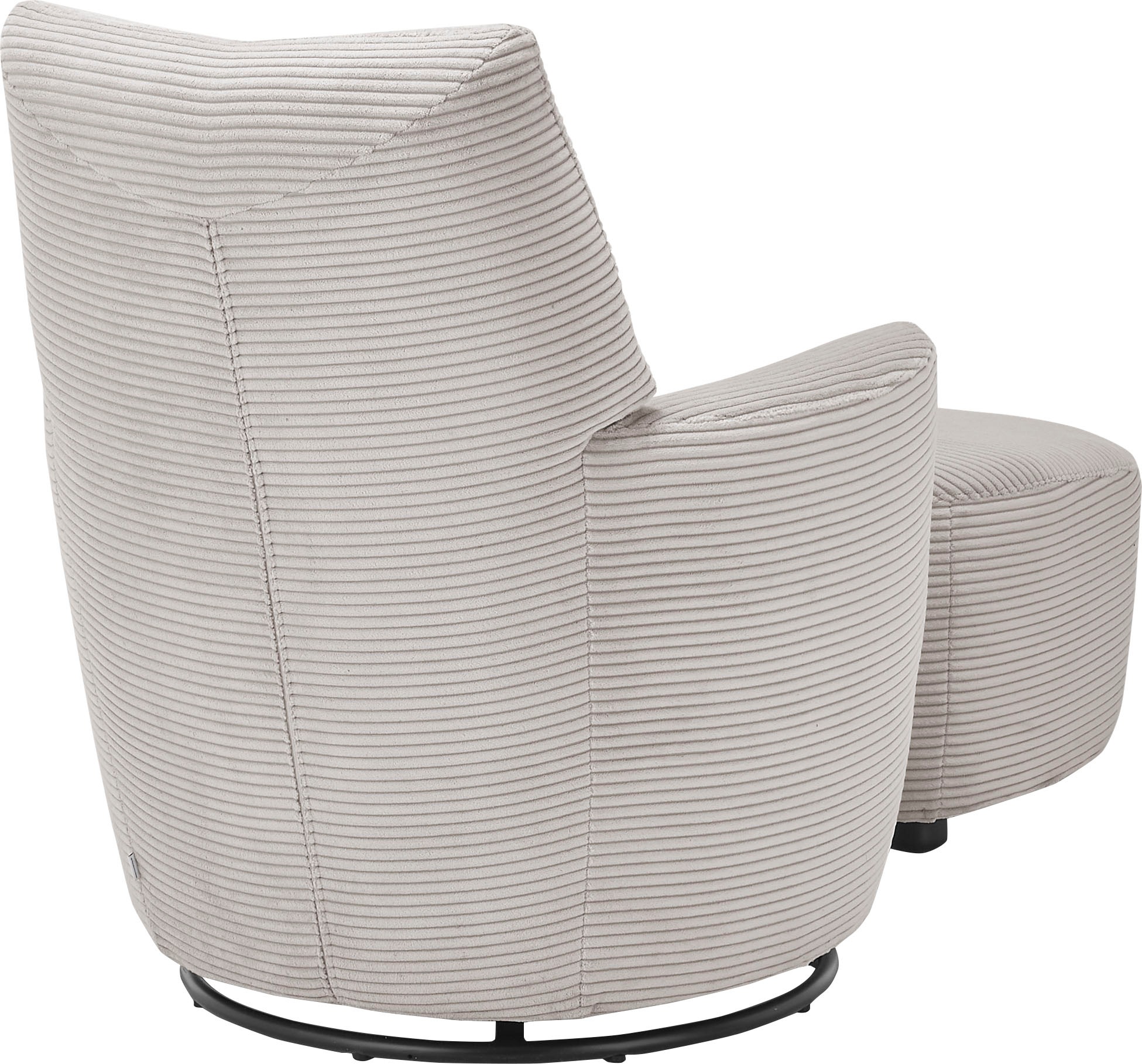 set one by Musterring Relaxsessel »SO 1450«, (Set), mit Dreh- und Wippfunktion, inklusive Hocker