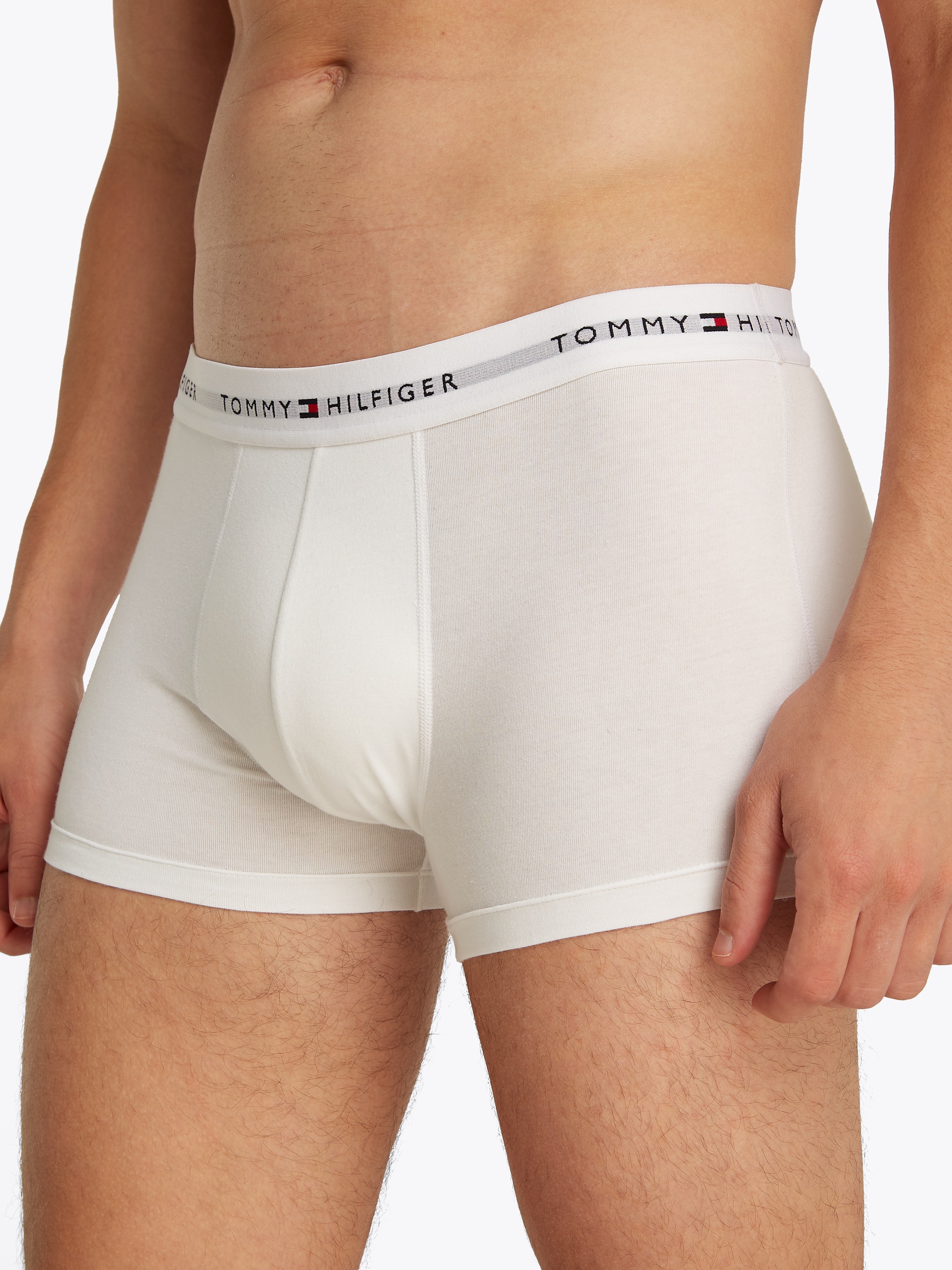 Tommy Hilfiger Underwear Trunk »3P TRUNK DTM«, (Packung, 3 St., 3er), mit Logobund