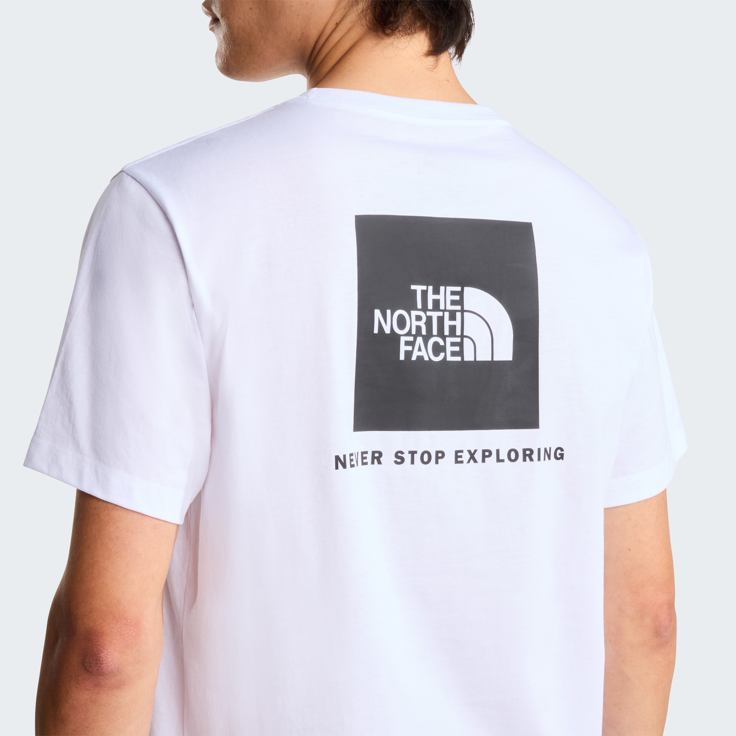 The North Face T-Shirt »M EVOLUTION BOX NSE REGULAR SHORT SLEEVE« sportlicher Stil, Kurzarmdesign, für Sportmode und Outdoormode