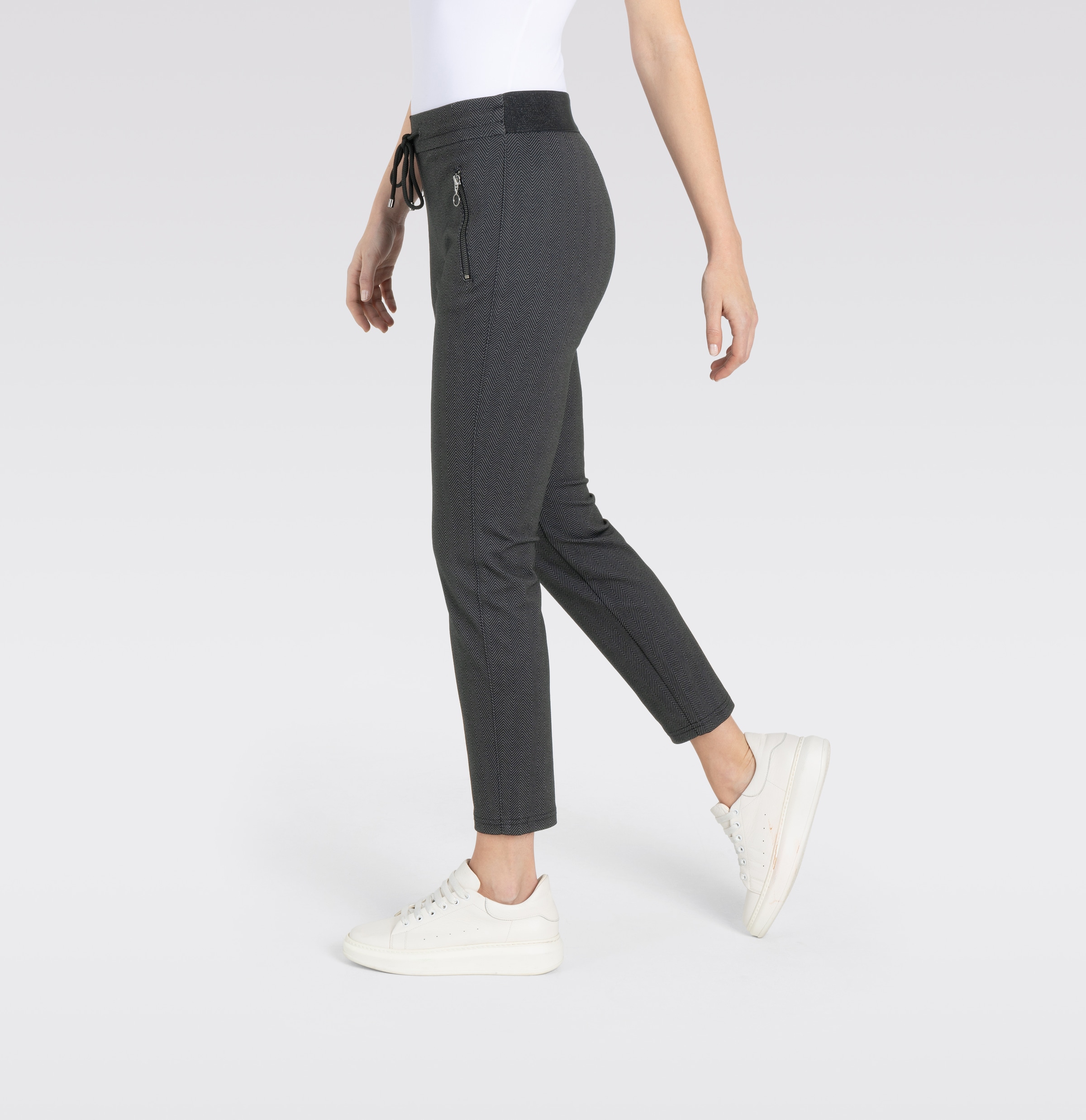 MAC Jerseyhose »easy smart«, mit dezenten Reißerschluss-Taschen
