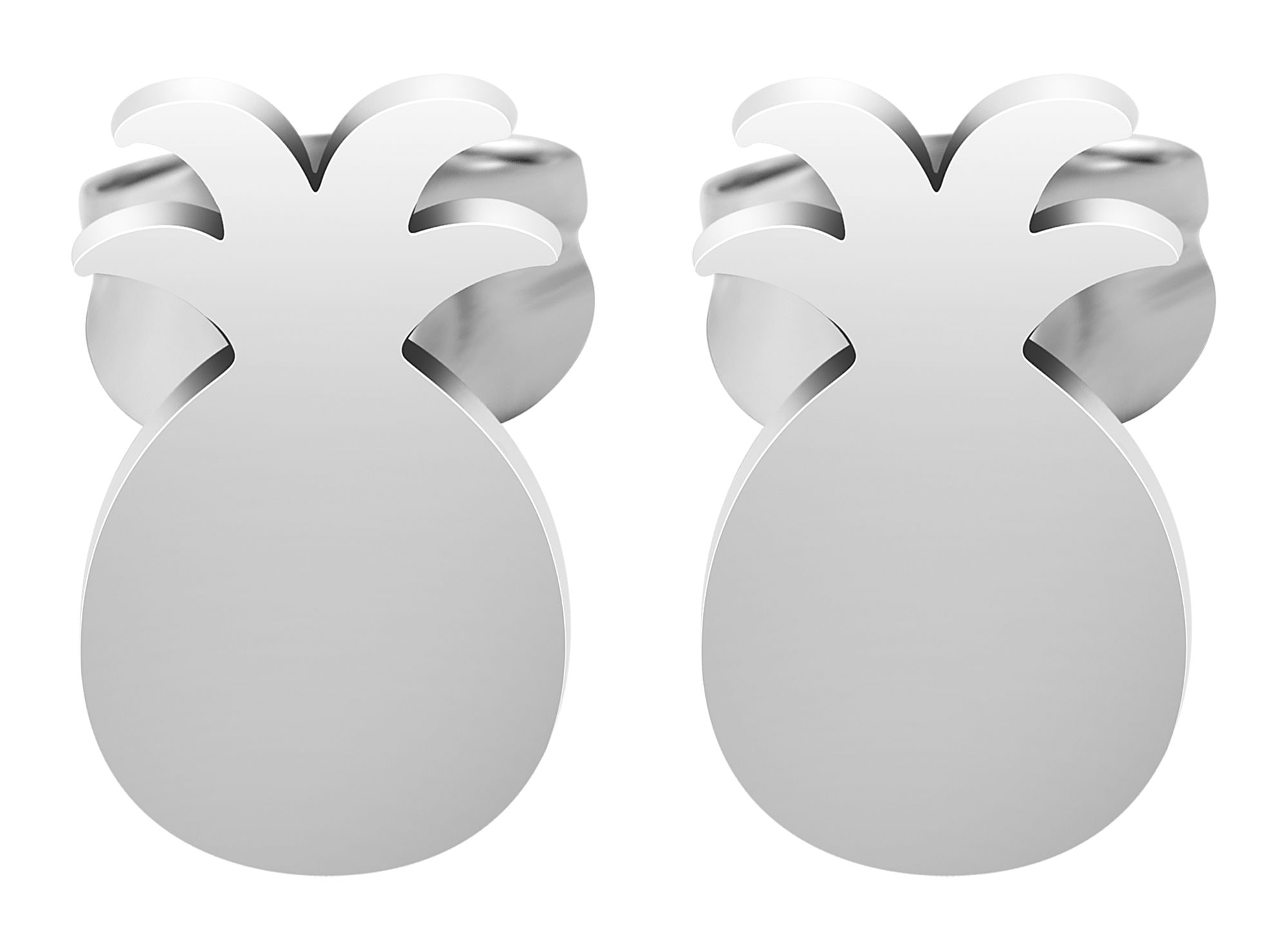 Adelia´s Paar Ohrstecker »Unisex Ohrringe ¿ Ohrstecker aus Edelstahl«