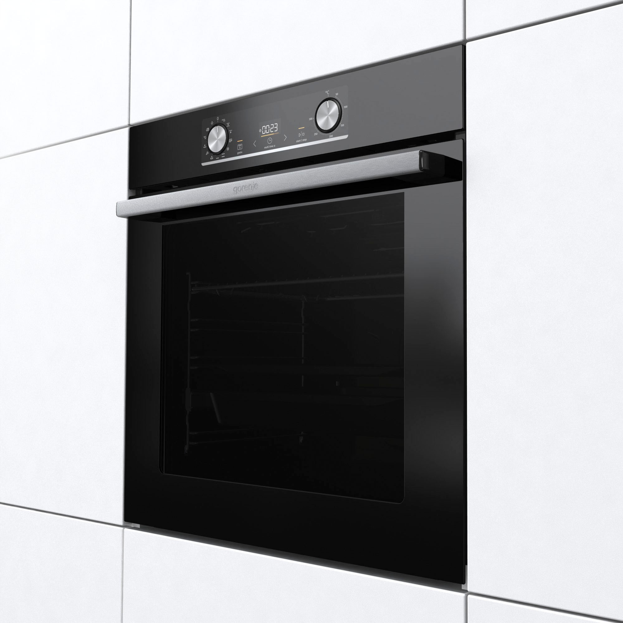 GORENJE Backofen-Set »BOSX6737E06BG«, mit 1-fach-Teleskopauszug, AirFry-Funktion