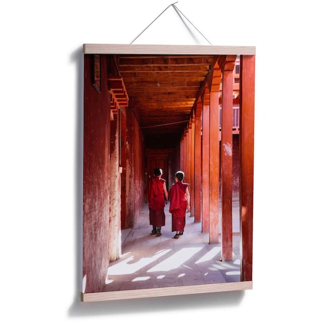 Wall-Art Poster »Mönche Nepal«, Menschen, (1 St.), Poster, Wandbild, Bild,  Wandposter kaufen im OTTO Online Shop