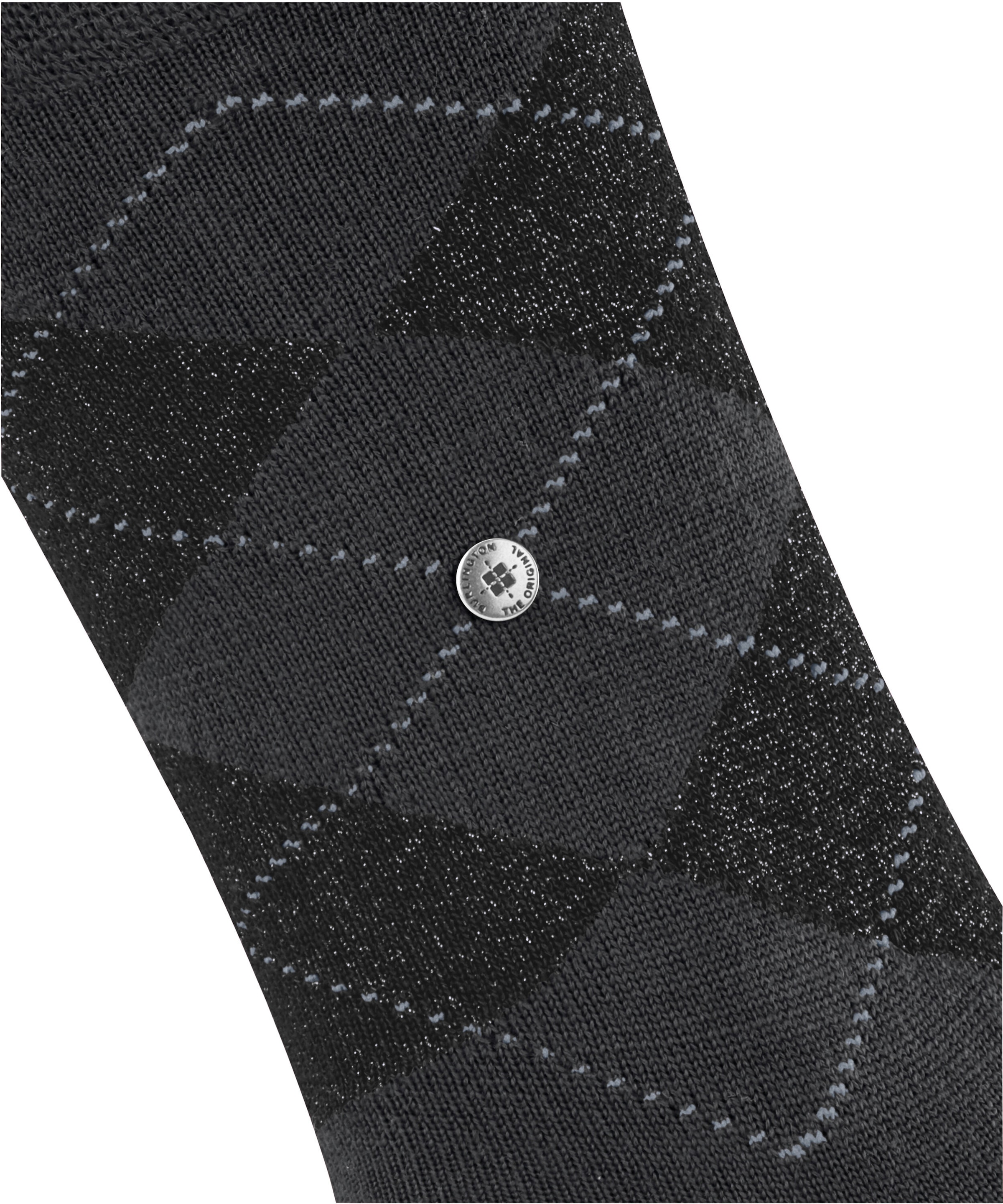 Burlington Socken »Marylebone Glitter« Einheitsgröße 36-41, Argyle-Muster, Lurex-Fäden, wärmend