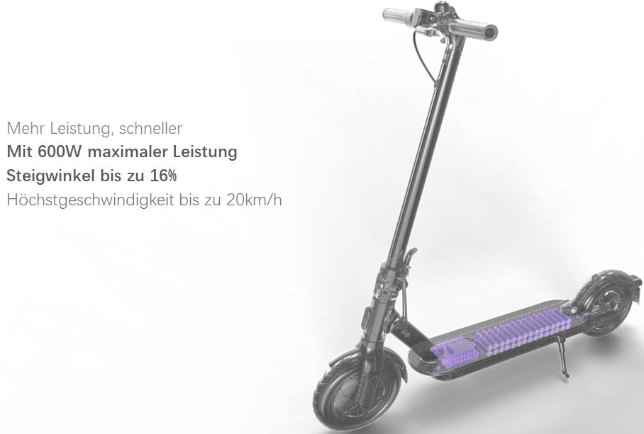 Xiaomi E-Scooter »Mi 3 8,5 Zoll«, Electric Scooter, mit Straßenzulassung, bis zu 30 km Reichweite