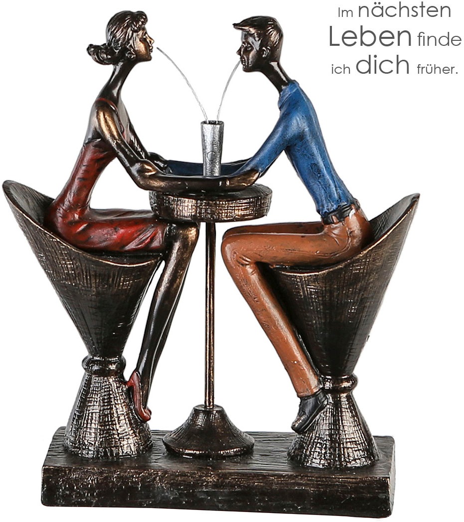 Casablanca by Gilde Dekofigur »Skulptur "Table for two"«