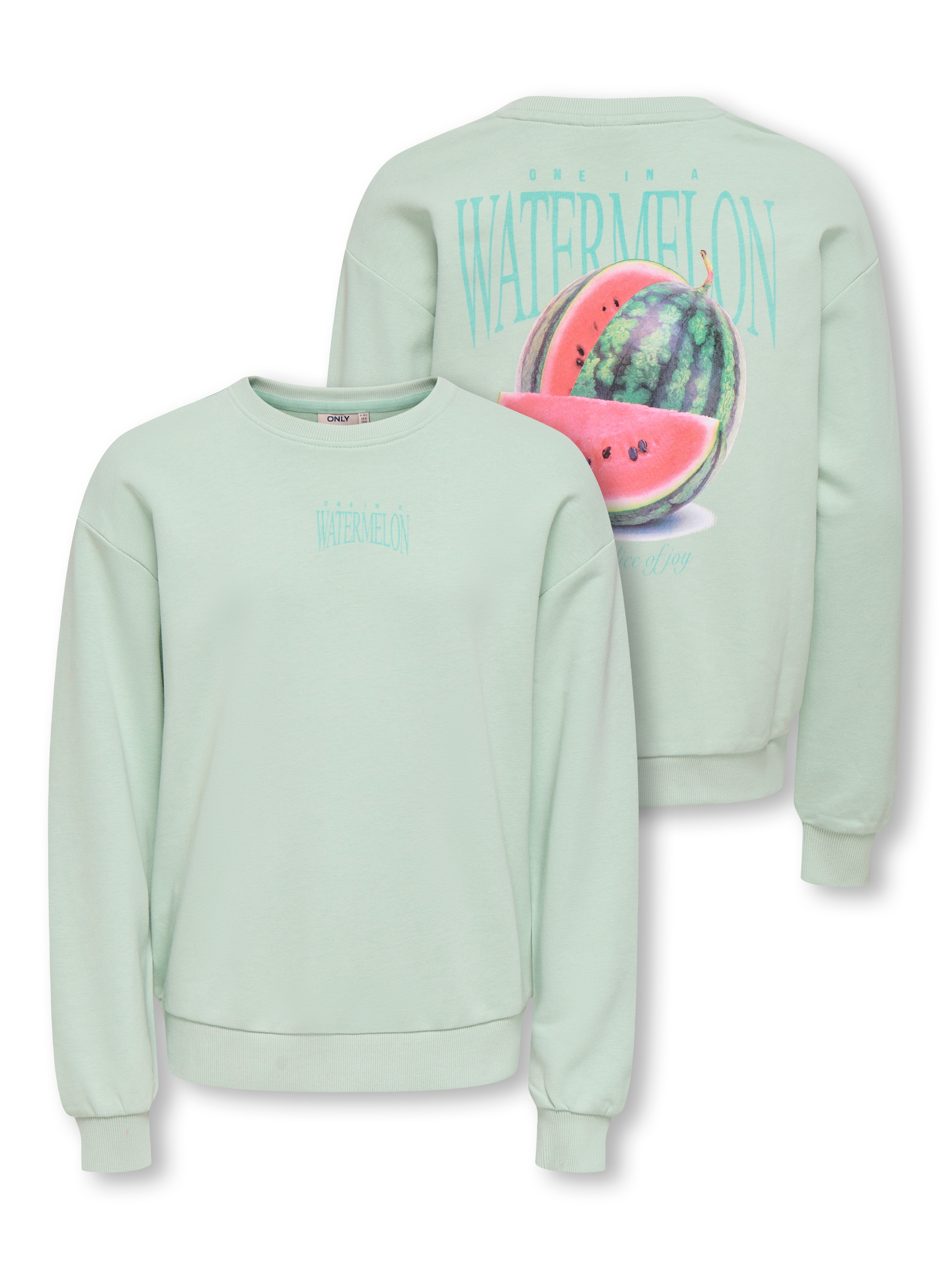 KIDS ONLY Sweatshirt »KOGPHILEA LIFE L/S LOOSE UB VD SWT«, Baumwollmischung, regular fit
