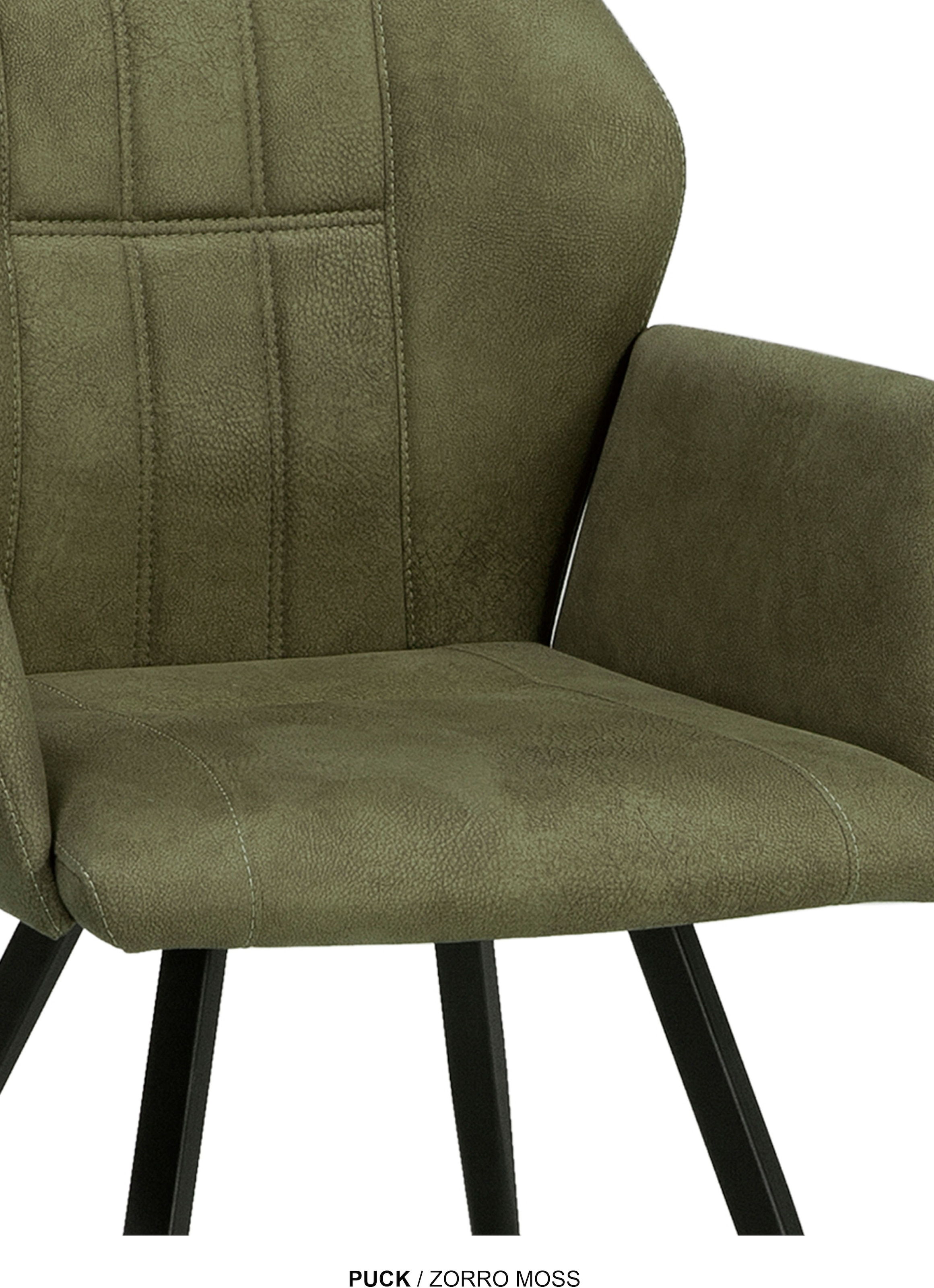 OMG Design Esszimmerstuhl »Puck« (Set) 2 Stk.Esszimmerstuhl, pflegeleichter Bezug