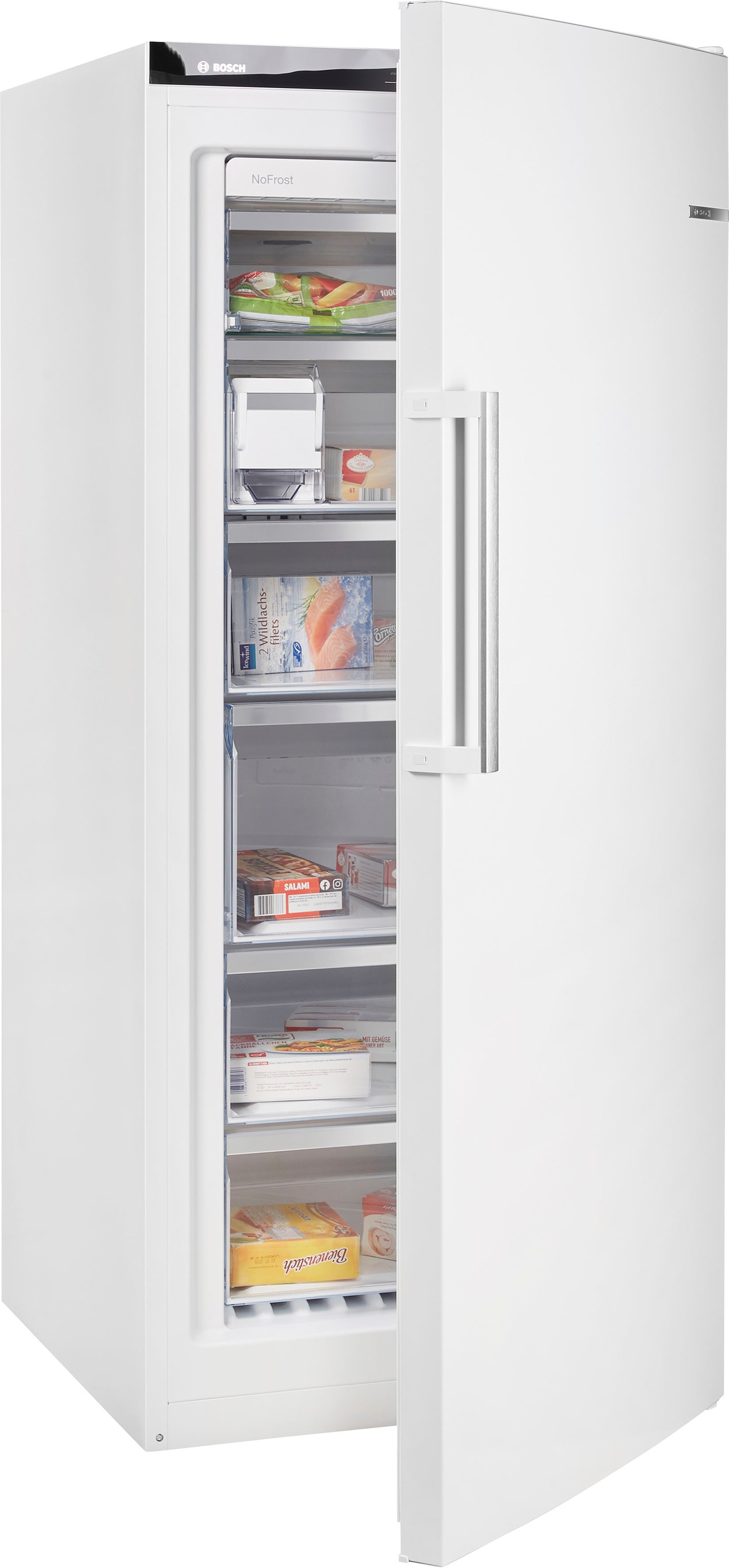 BOSCH Gefrierschrank »GSN51AWCV«, 161 cm hoch, 70 cm breit