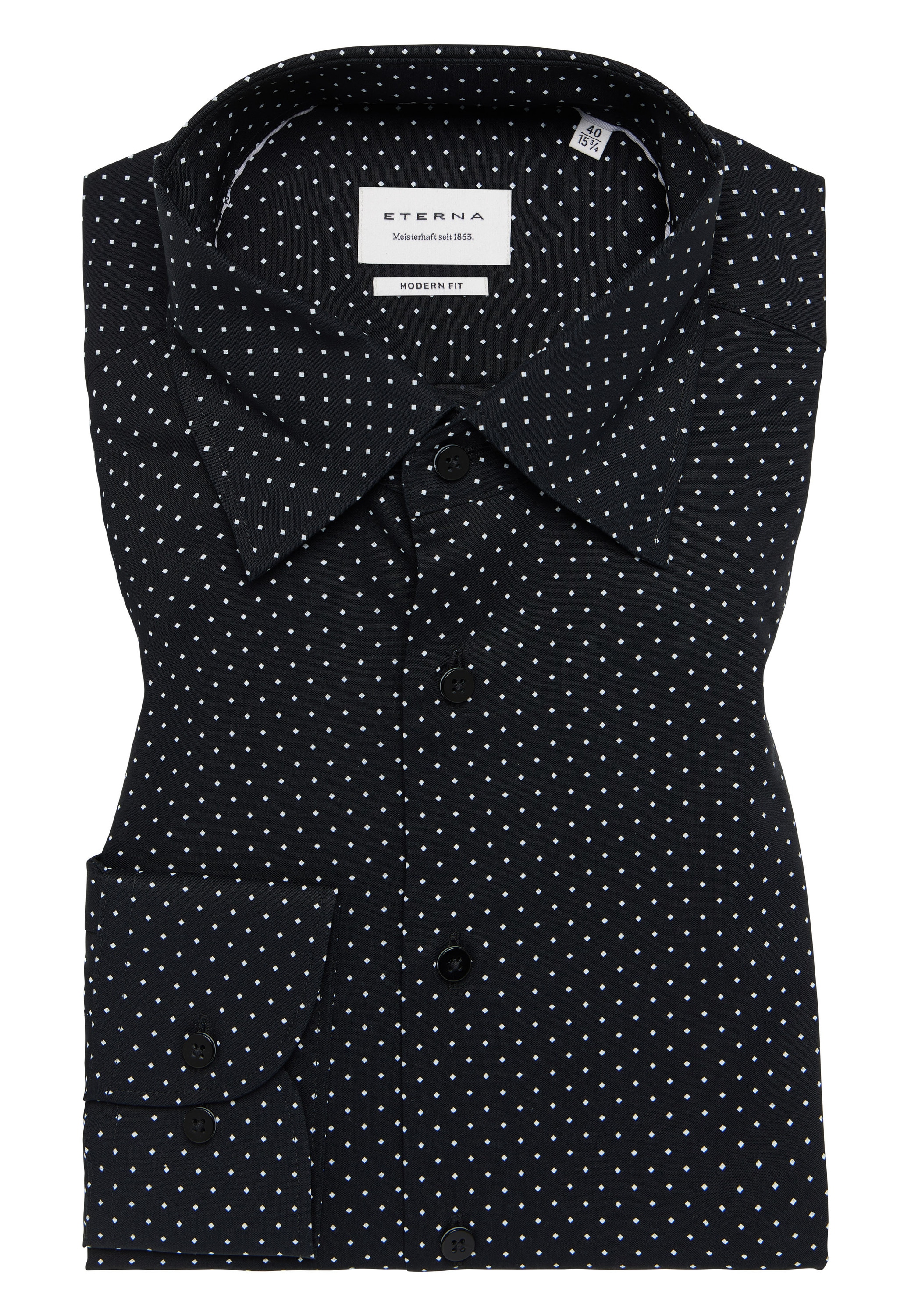 Eterna Langarmhemd »MODERN FIT« NON IRON (bügelfrei)
