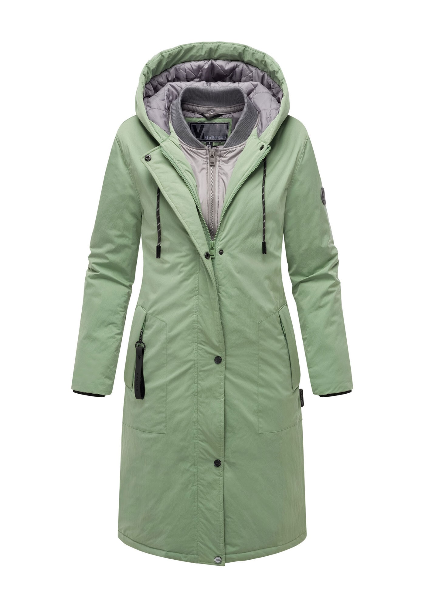 Marikoo Winterjacke »Marikoo Ledalaa Damen Winterjacke N035«