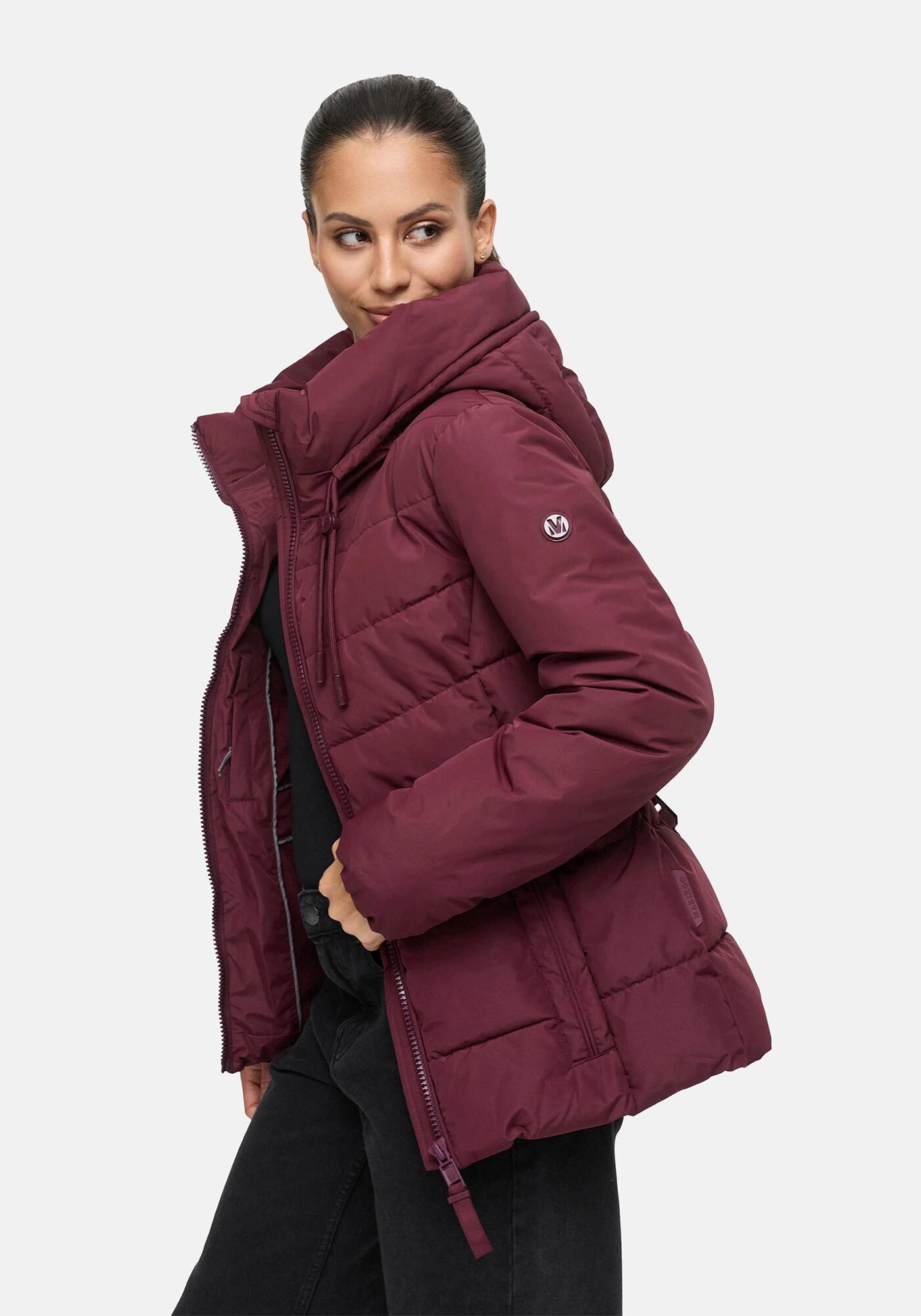 Marikoo Winterjacke »Marikoo Himee Damen Winter Herbst Steppjacke N073«