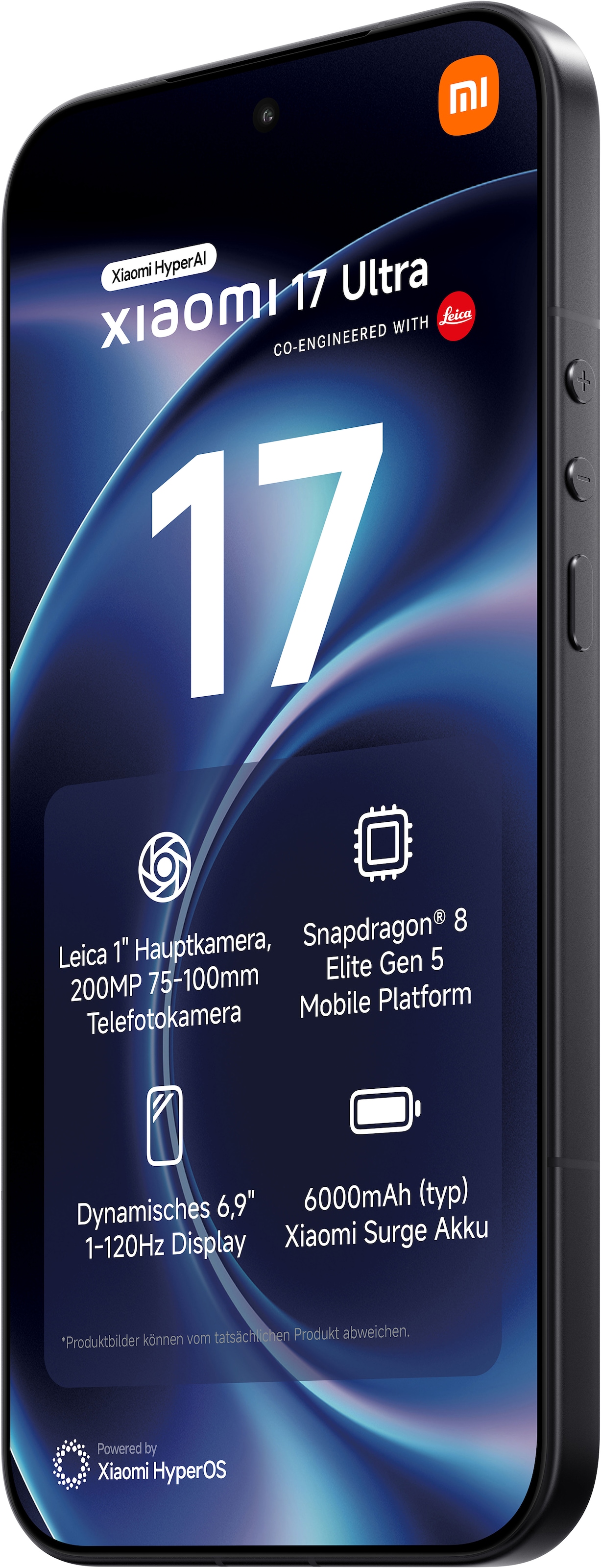 Xiaomi Smartphone »17 Ultra 16+512GB« Schwarz