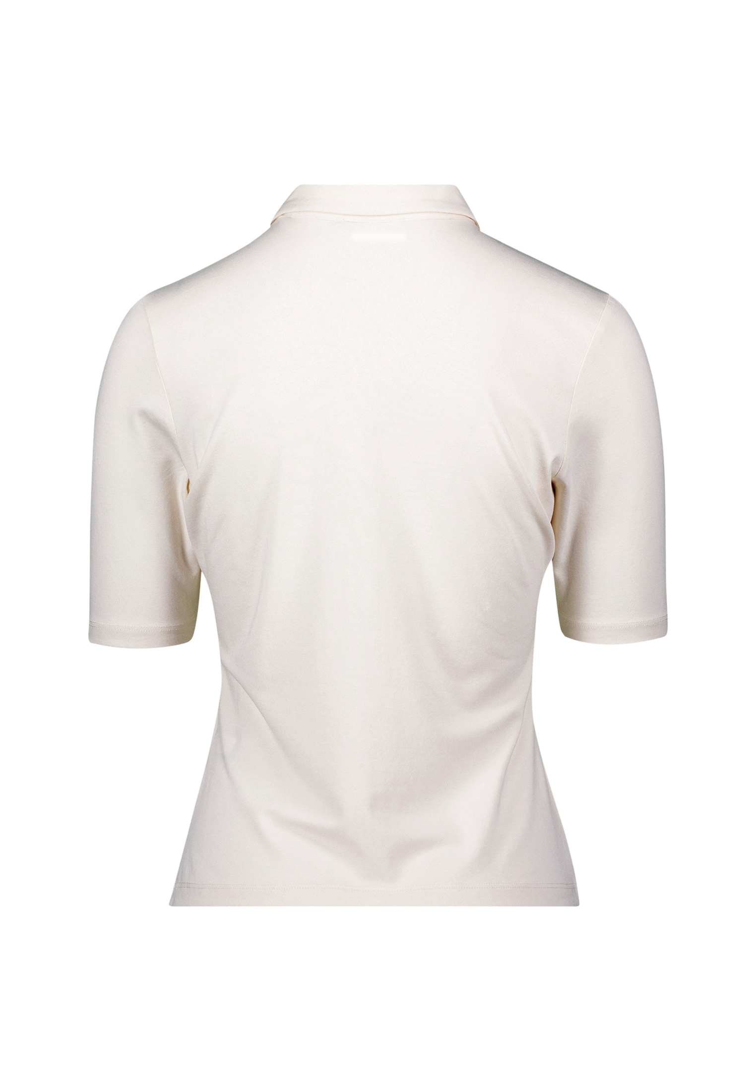 Zero Kurzarmshirt »Poloshirt mit Knopfleiste«