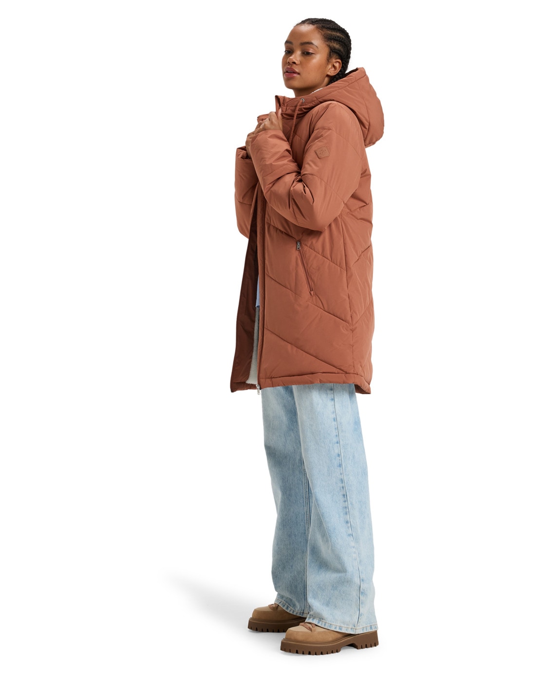 Roxy Leichtdaunenjacke »Better Weather« mit Kapuze