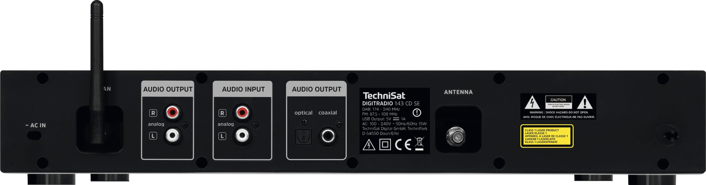 143 OTTO bestellen mit (DAB+) CD TechniSat jetzt Digitalradio bei »DIGITRADIO Internetradio-Digitalradio (Bluetooth-WLAN (V3)«, RDS) (DAB+)-UKW
