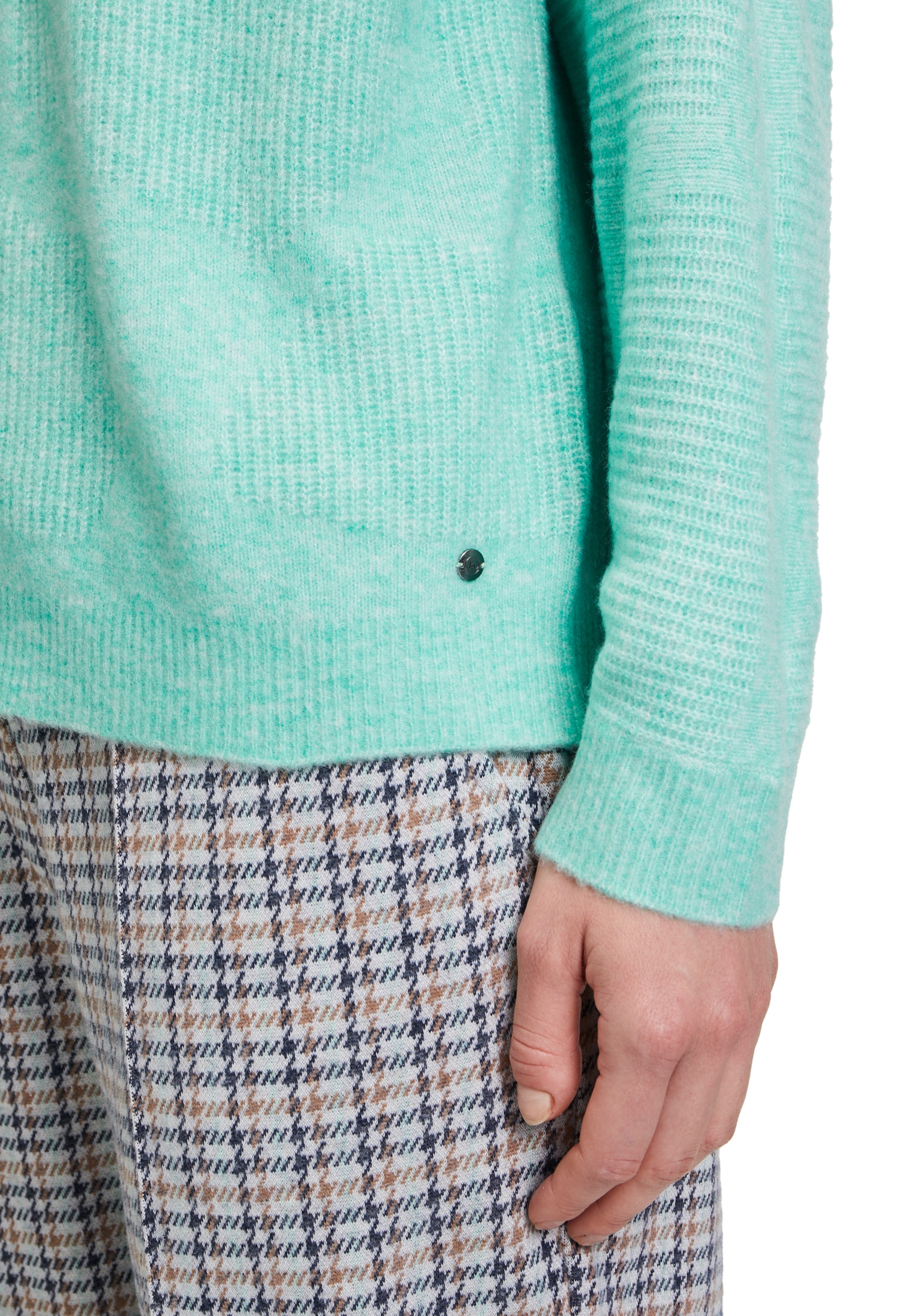 Betty&Co Strickpullover »Strickpullover mit überschnittenen Ärmeln«