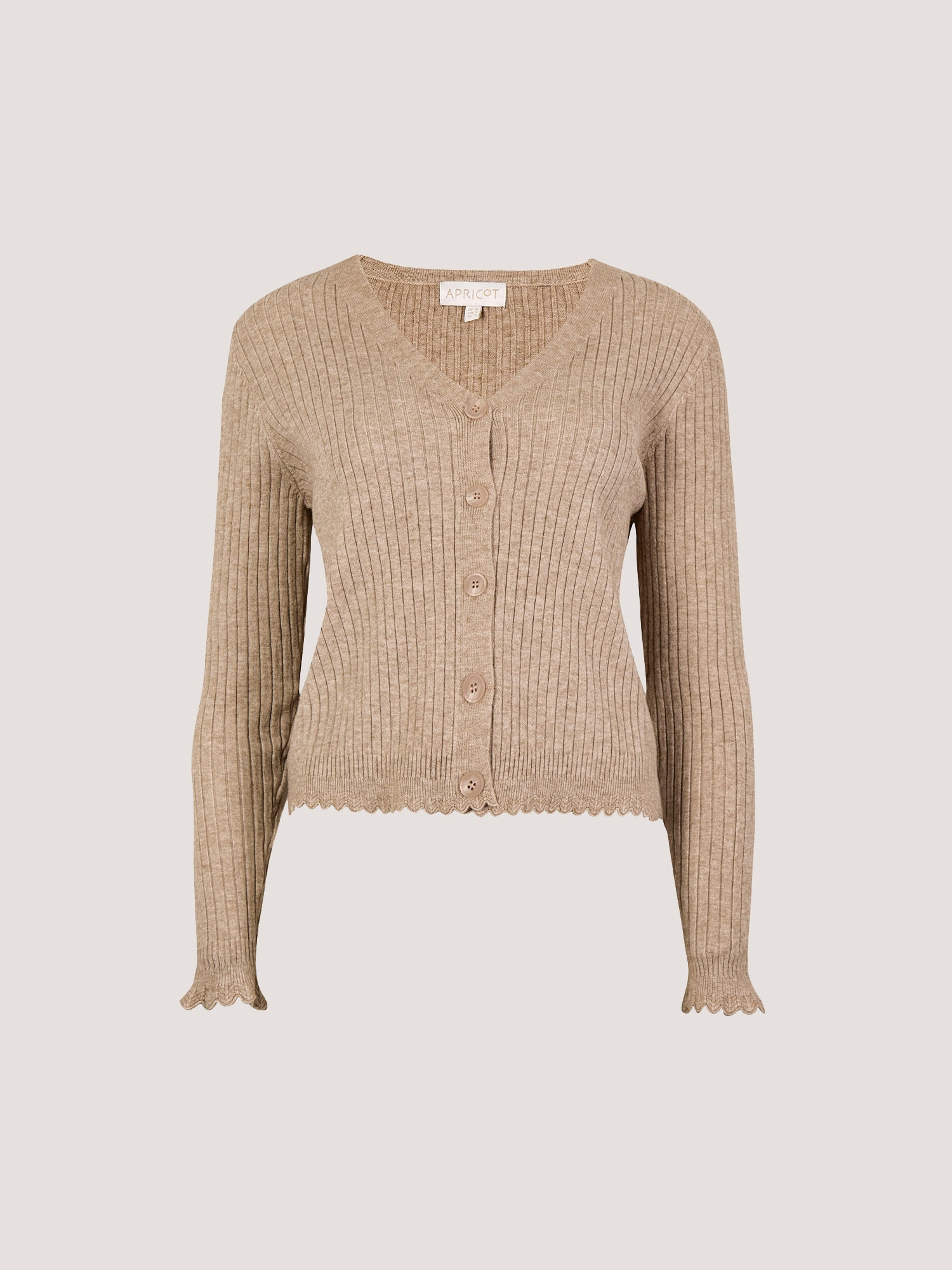 Apricot Strickjacke »Strickjacke« in unifarben