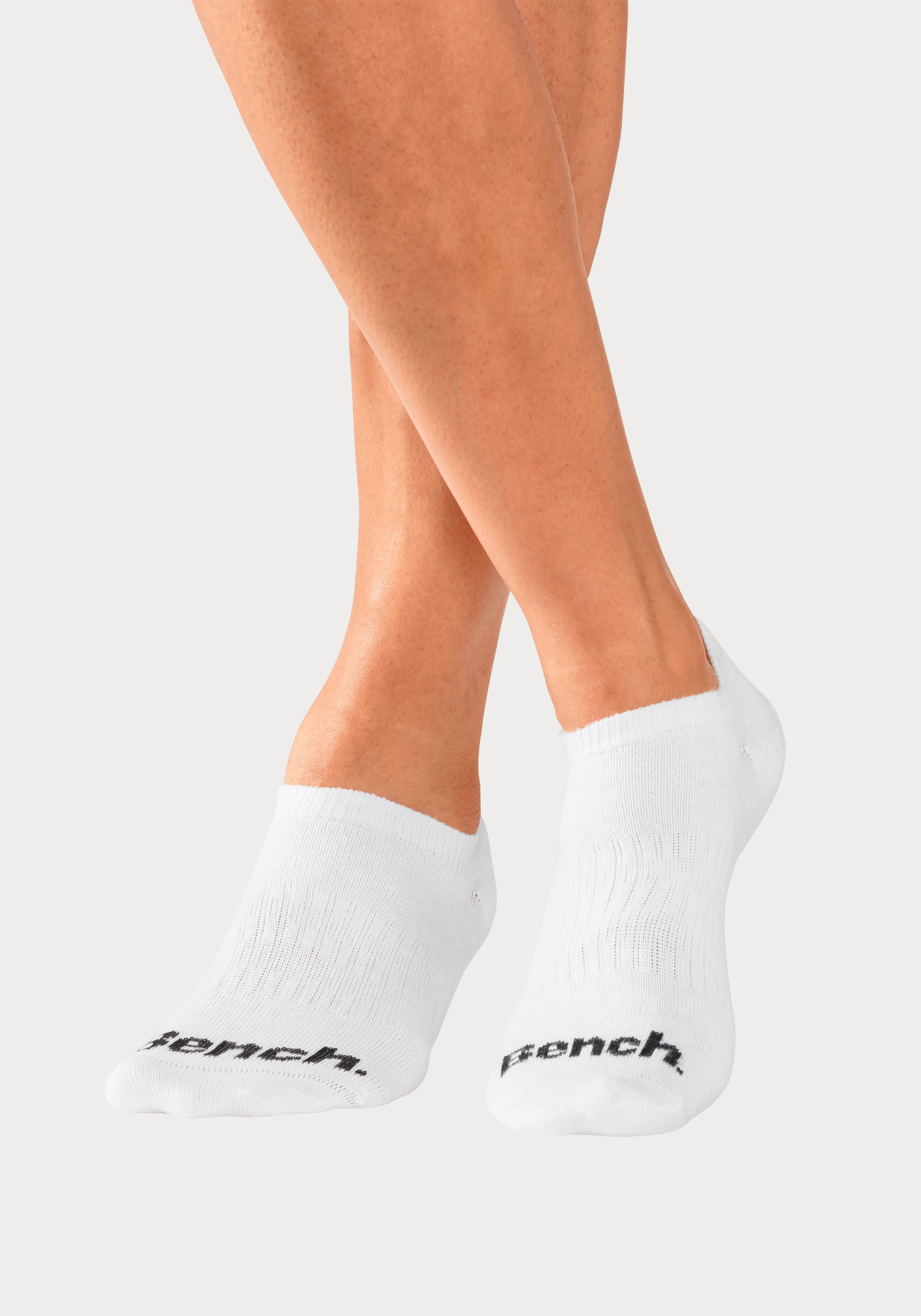 Bench. Sportsocken, (Packung, 6 Paar), Sneakersocken verschwinden im Schuh