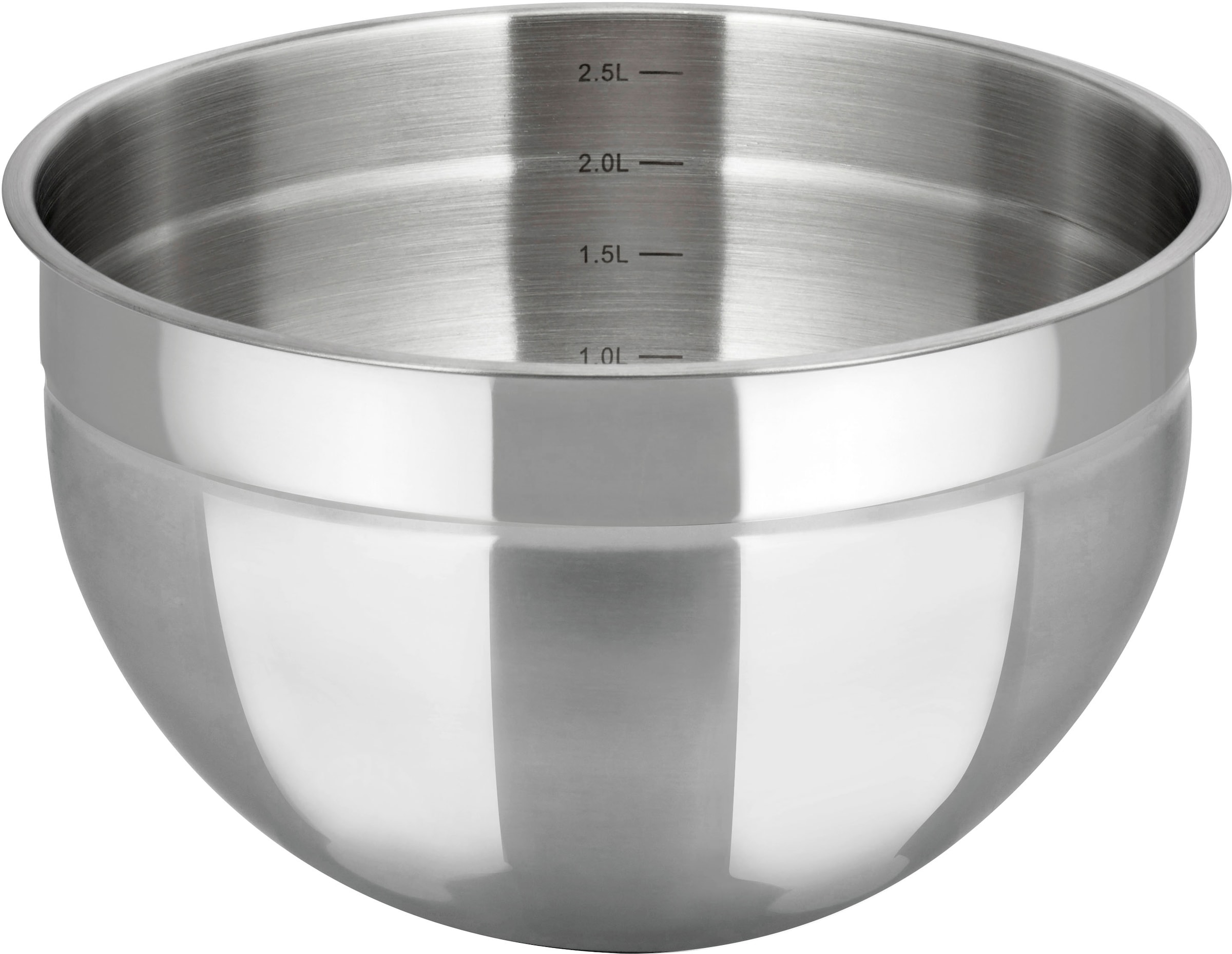 Elo Basic Topf-Set »Galactica«, Edelstahl 201, (Set, 18 tlg., 5 Töpfe,3 Deckel, 3 Pfannen,1 Schüssel,4 Küchenhelfer, 2 Stapelschutz), Induktion