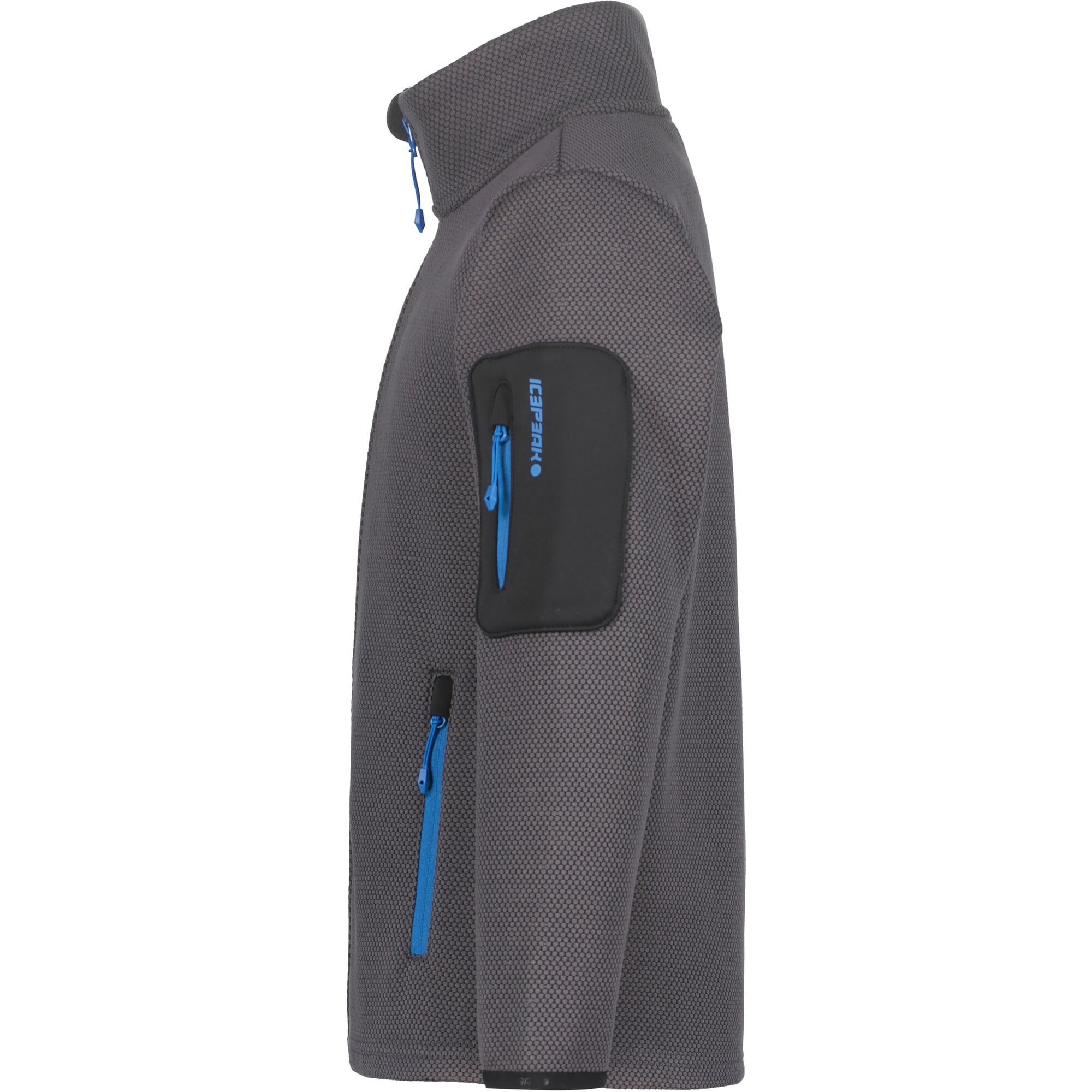 Icepeak Funktionsjacke »K FLEECEJACKE KEVELAER«, mit hohem Stehkragen