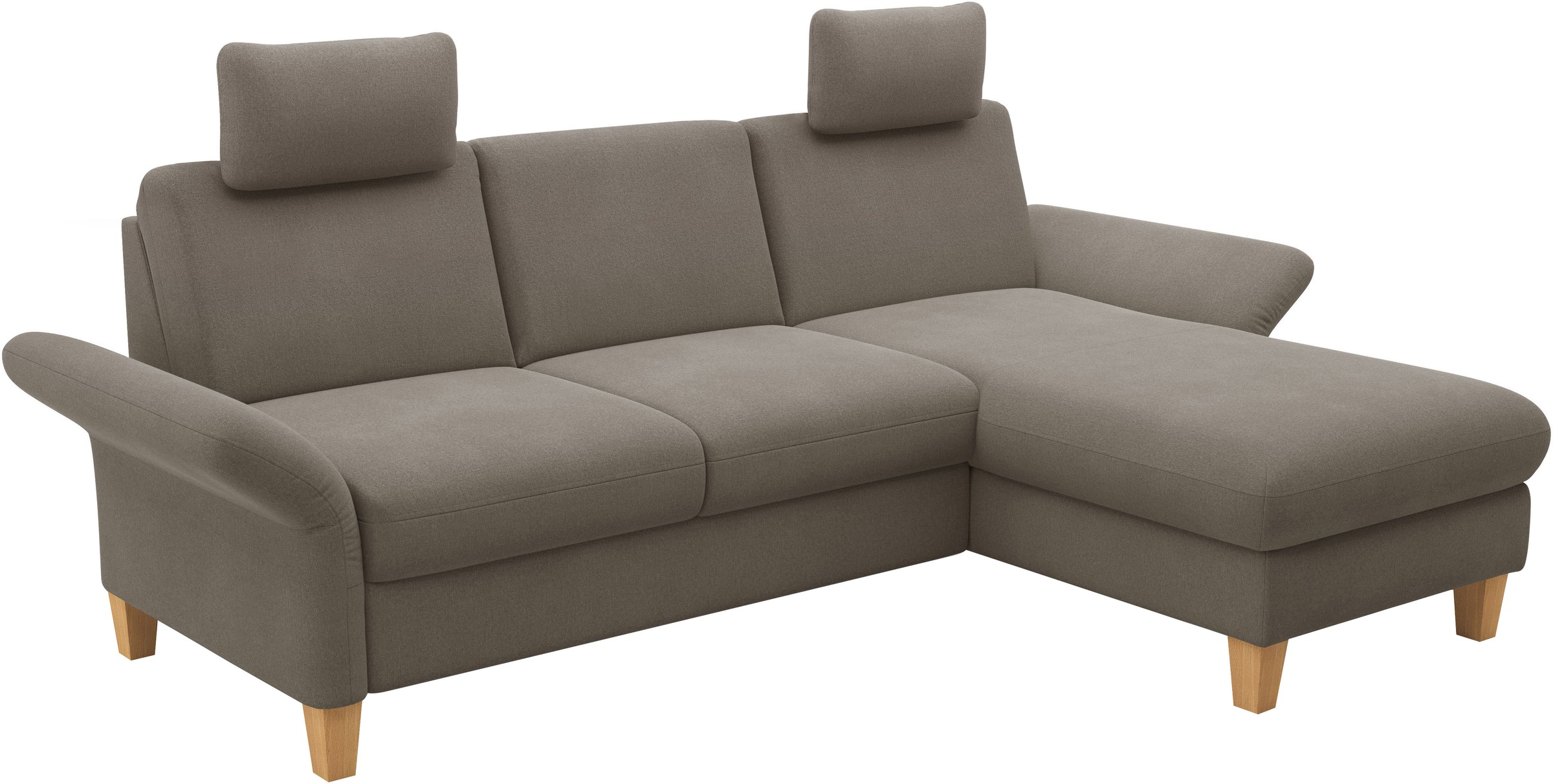 Home affaire Ecksofa »Rochelle, L-Form«, wahlweise mit Armteilverstellung, Bettfunktion und Bettkasten
