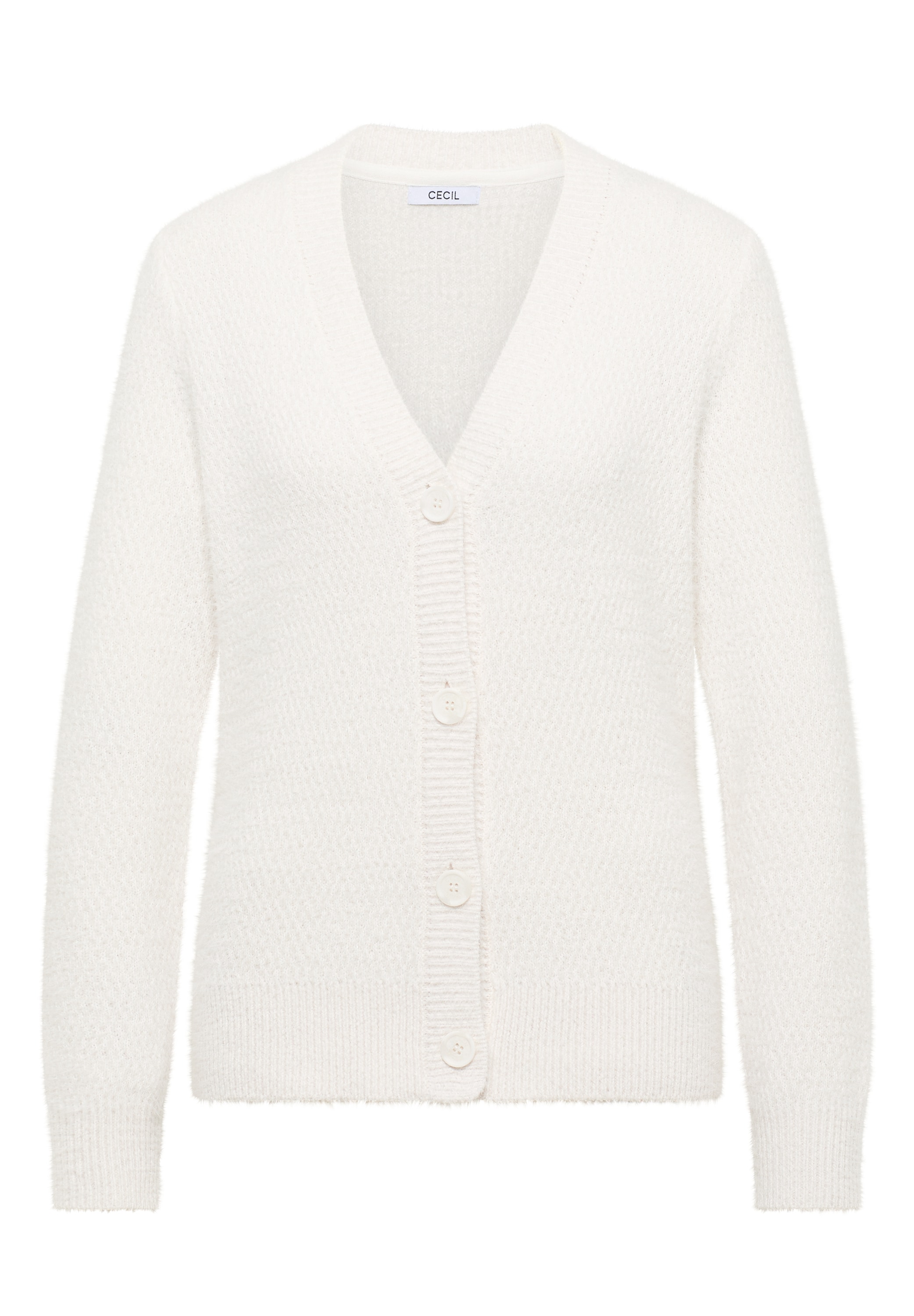 Cecil Cardigan in flauschiger Federgarn-Qualität