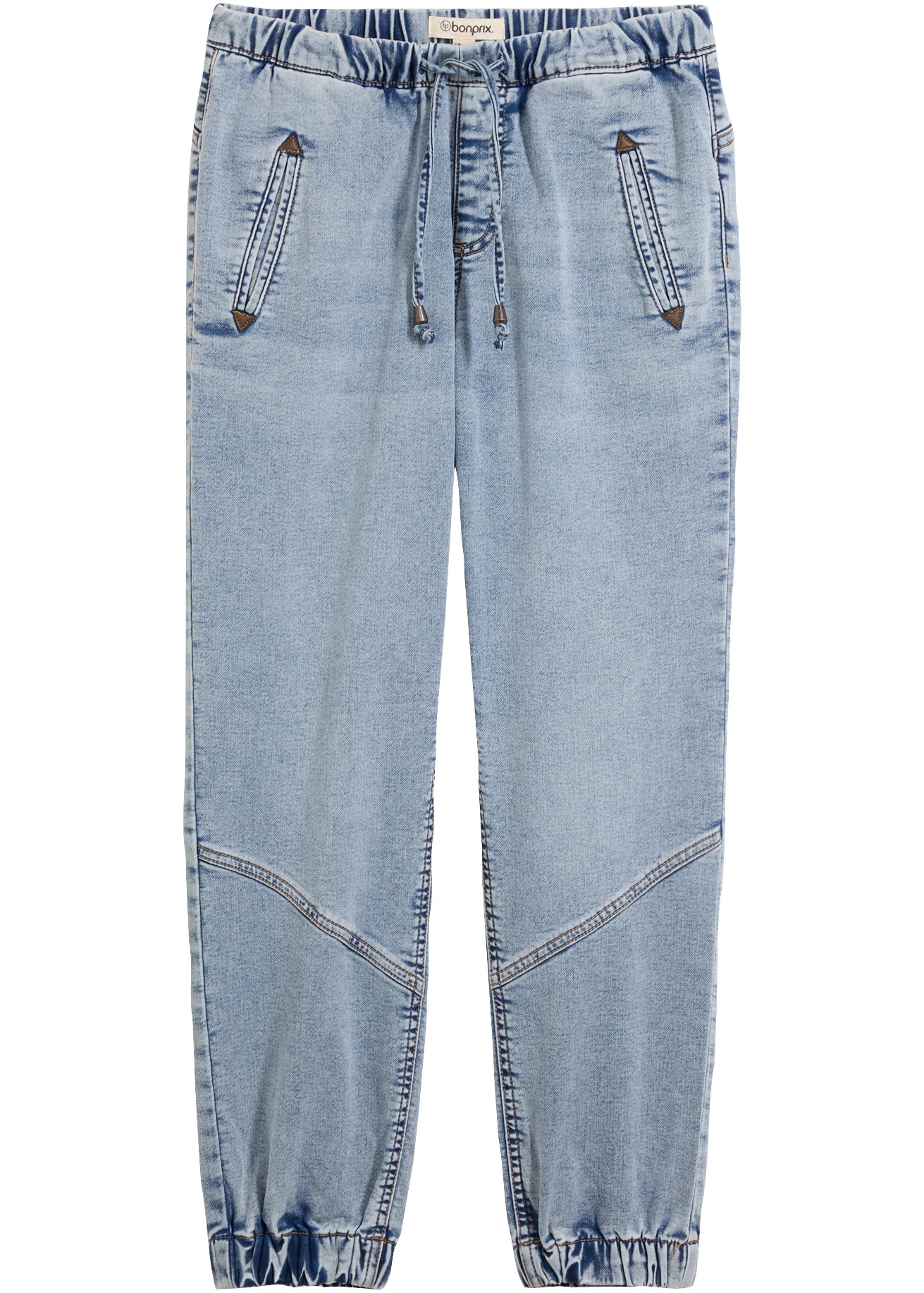 bonprix Jeansjeggings loose fit Passform, aus Baumwolle, Polyester und Elasthan