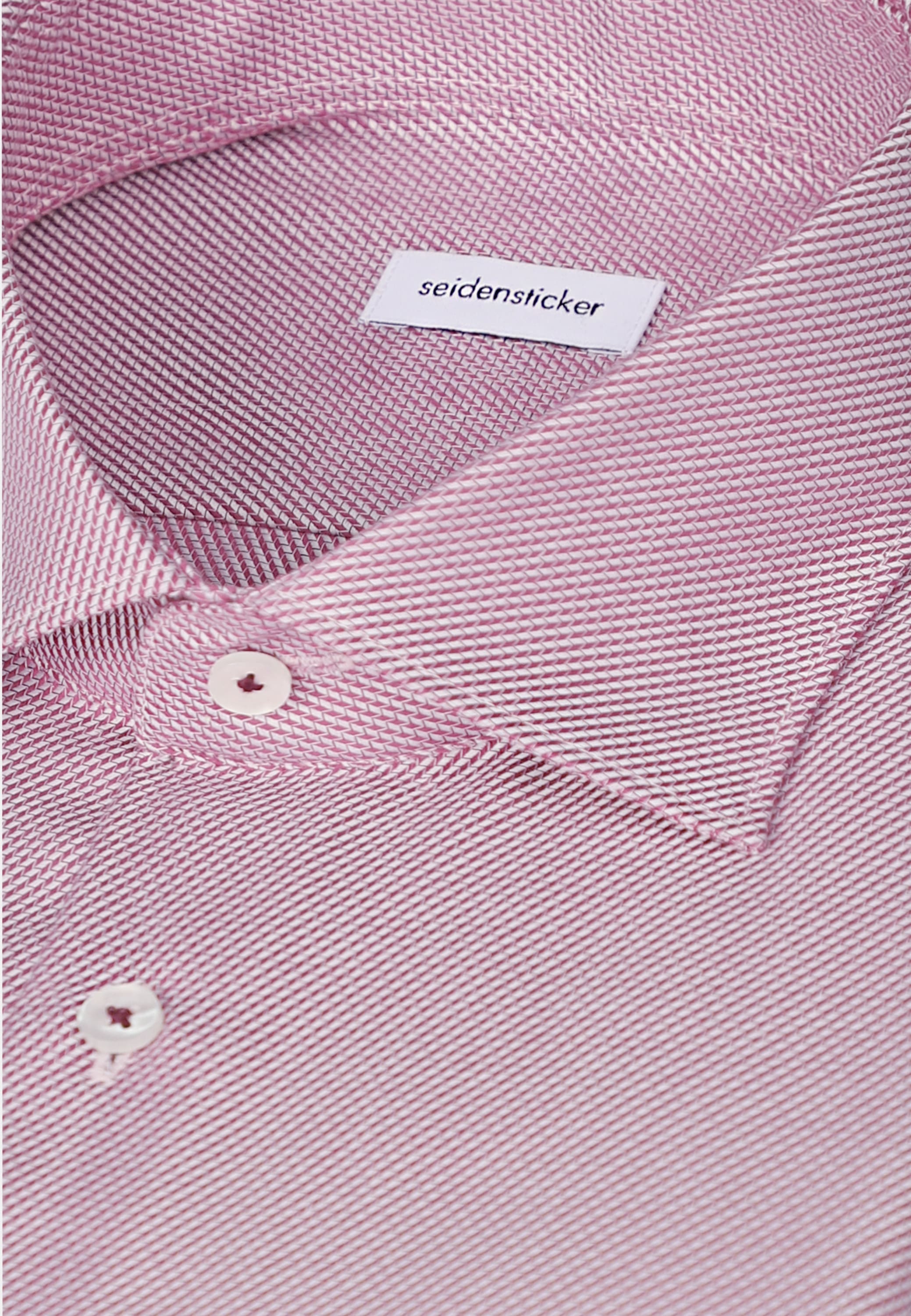 seidensticker Businesshemd »Schwarze Rose« Regular 1/1 Kentkragen Struktur
