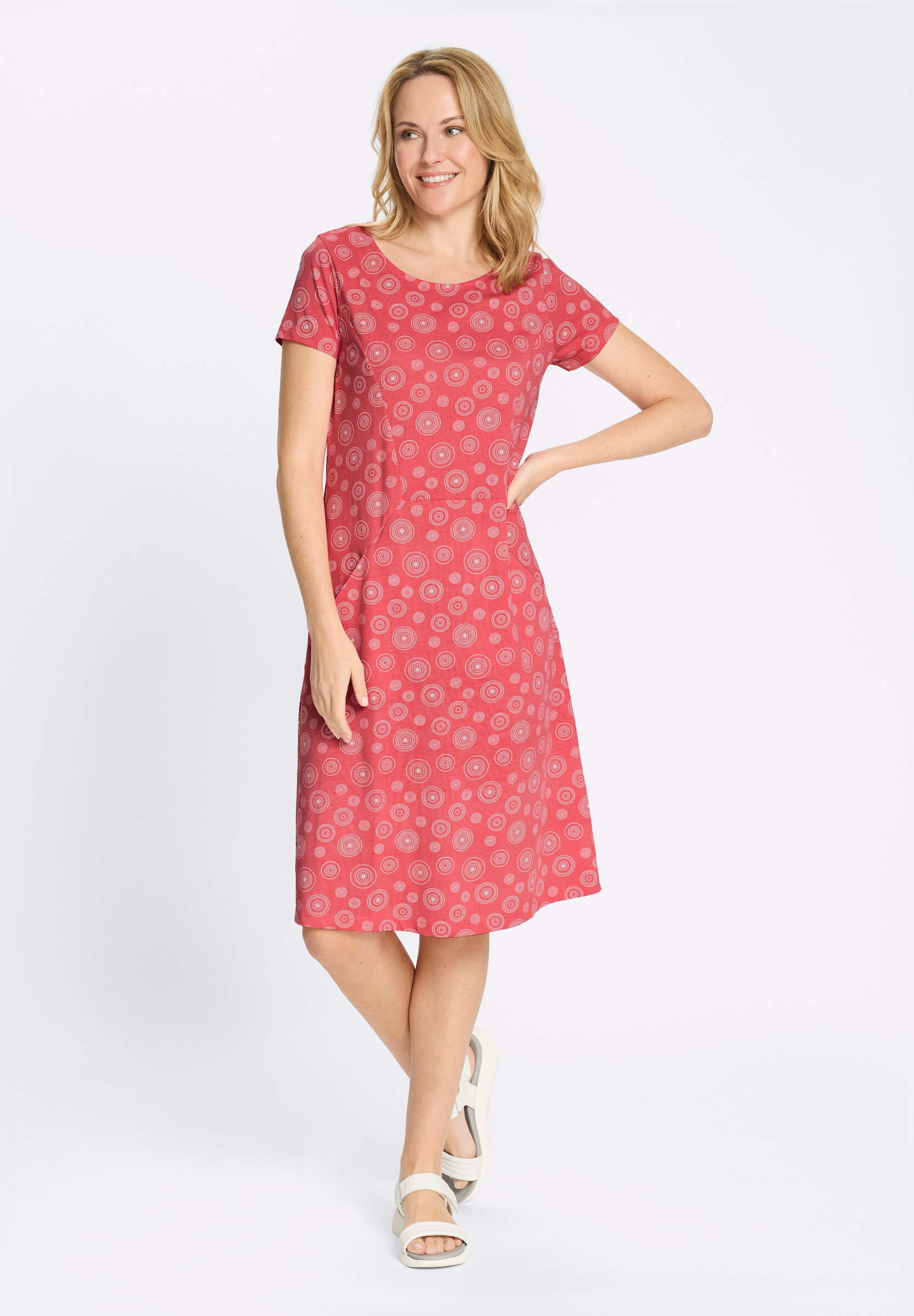 Sieh an! Shirtkleid »Jersey-Kleid Jerseykleid mit Taschen«