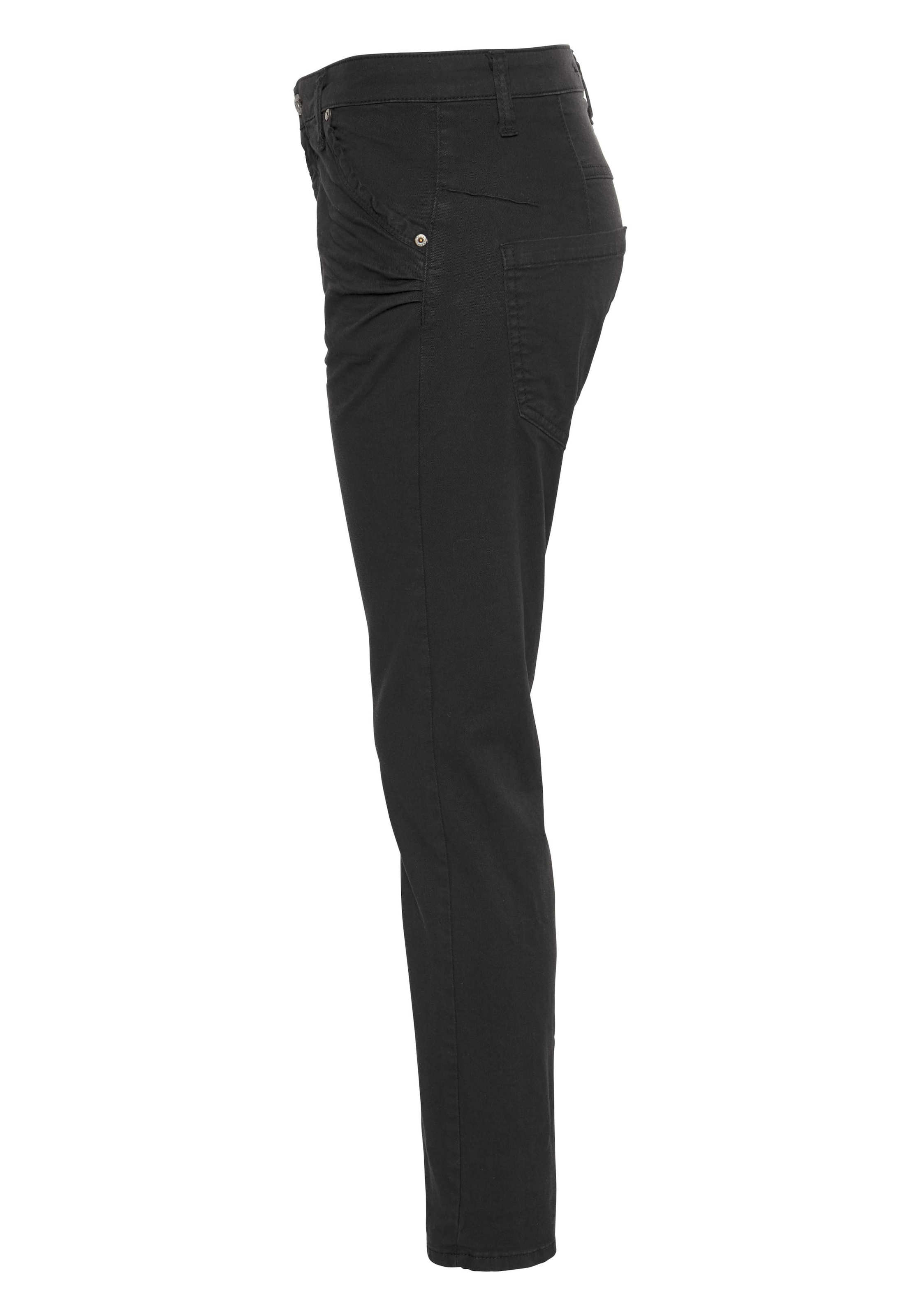 Crinkle-Effekt bei Hose Jeans Please mit krempelbarem lässige »P85A«, Boyfriend-Jeans und kaufen OTTO Jeans Bein