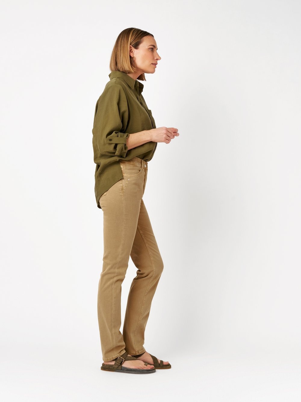 TONI Slim-fit-Jeans »Be Loved« mit hohem Bund