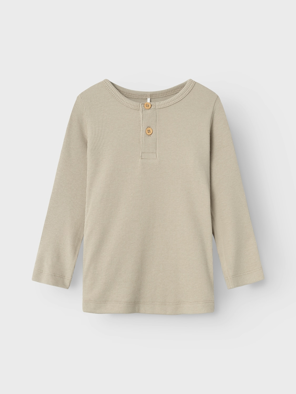 Name It Langarmshirt »NMMKAB LS TOP NOOS«, im Henley-Stil - mit kurzer Knopfleise am Ausschnitt