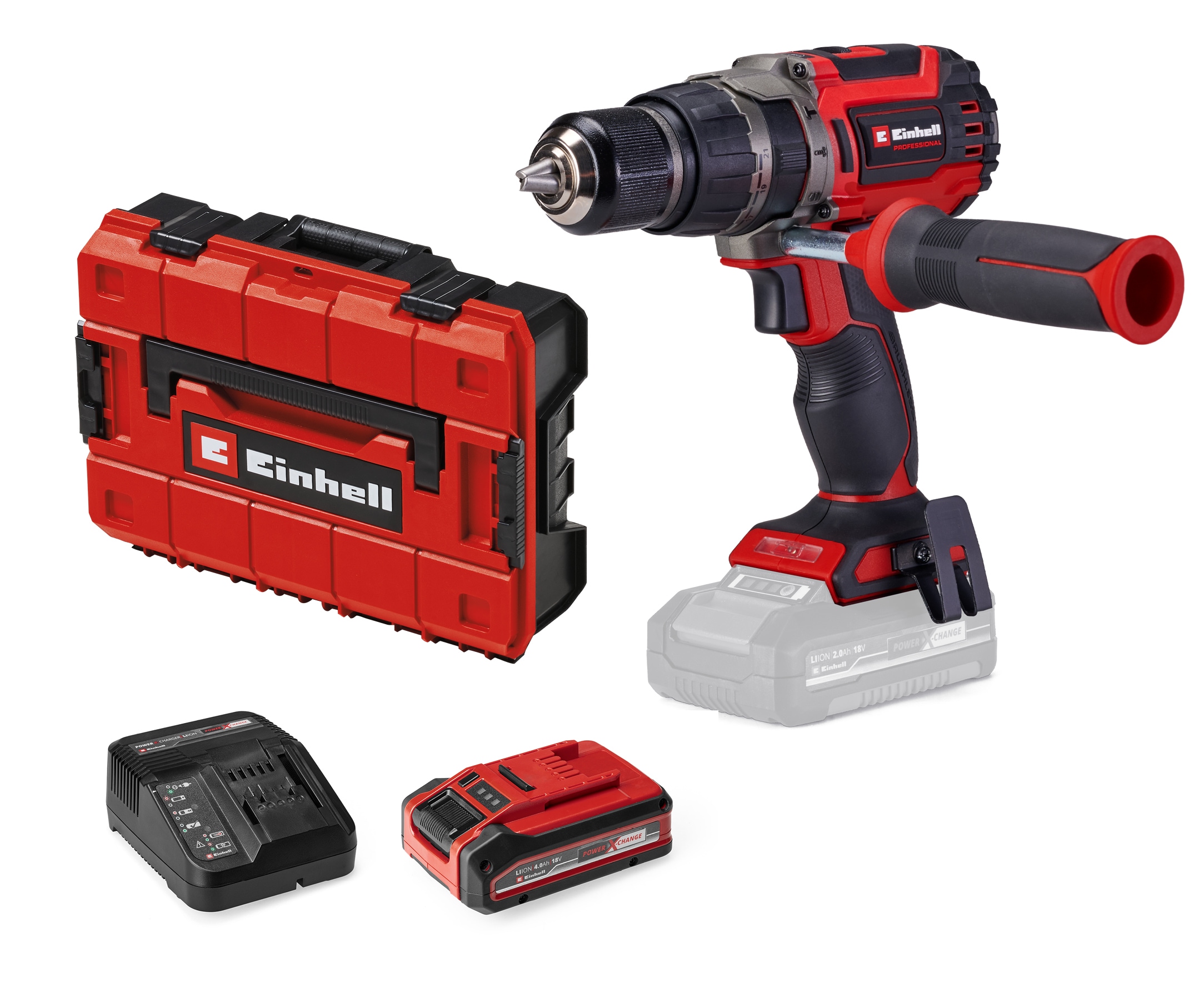 Einhell Akku-Schlagbohrschrauber »PROFESSIONAL TP-CD 18/70 BL (1x4,0 Ah PLUS)« Inkl. Akku und Ladegerät
