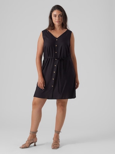 Sommerkleid OTTO Shop SHORT SL »VMBUMPY DRESS im CURVE Curve WVN Vero Moda Online bestellen NOOS«