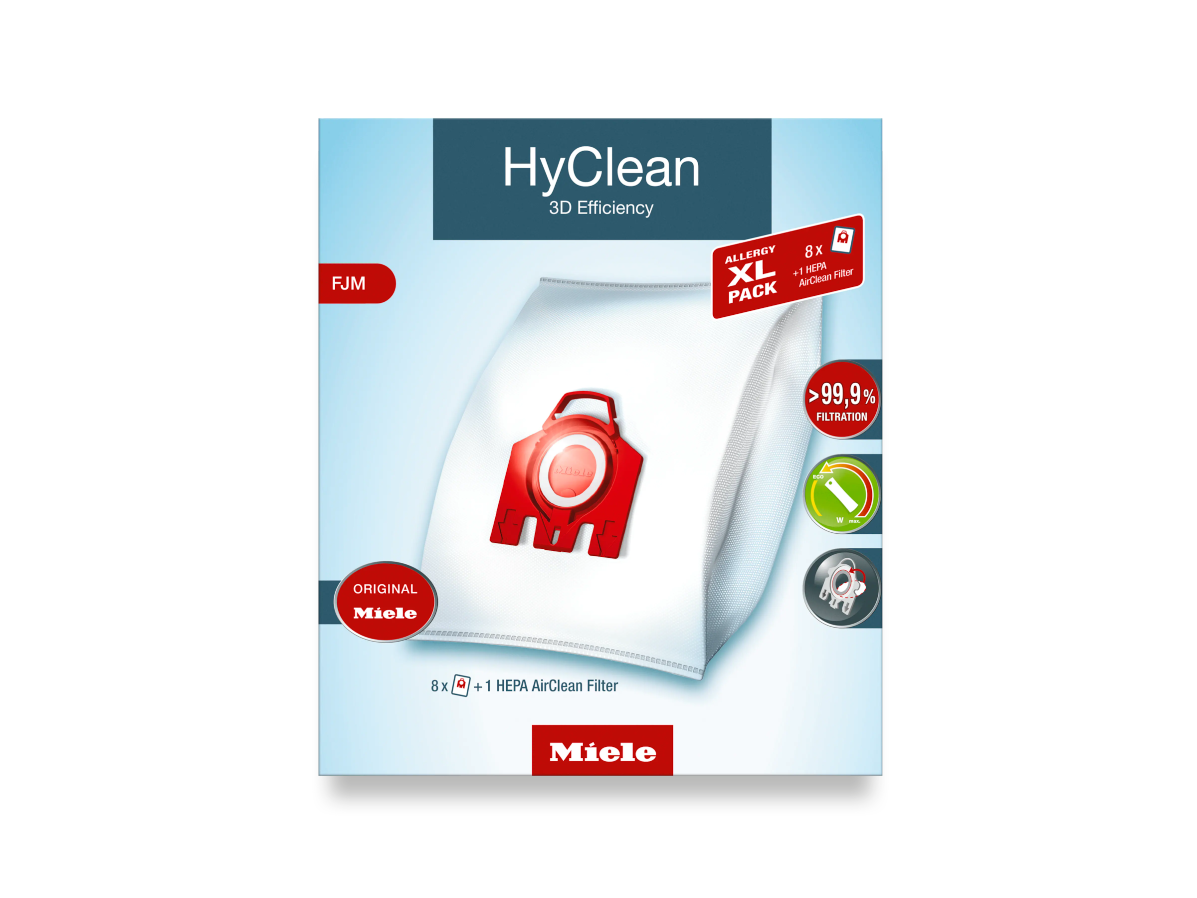 Miele Staubsaugerbeutel »Allergy XL-Pack HyClean 3D Efficiency FJM«