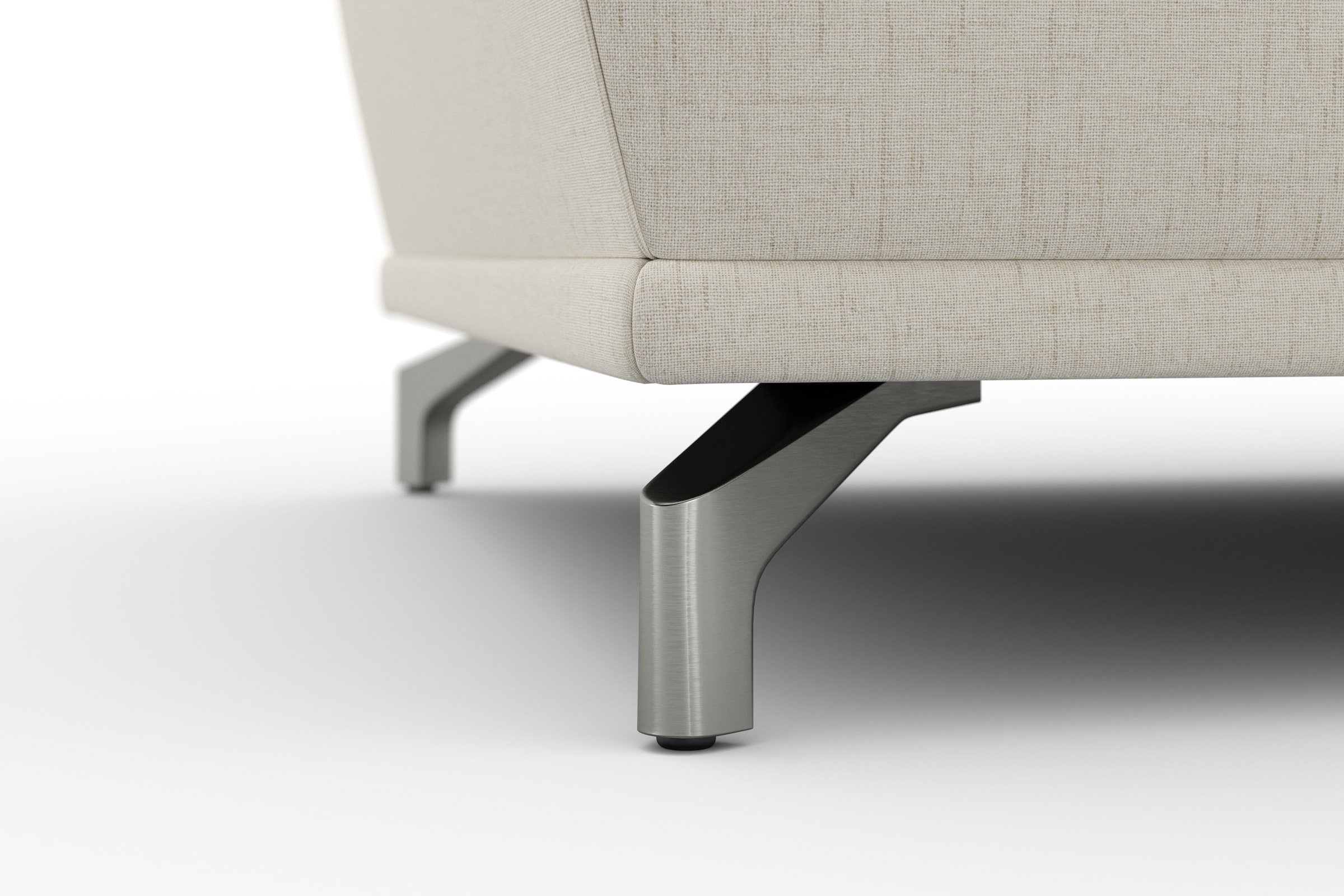 sit&more Ecksofa »Cabrio L-Form, B: 295 cm, mit Sitztiefen-, Arm- & Kopfteilverstellung«, 2 Nierenkissen, Federkern, optional Bettfunktion und Stauraum