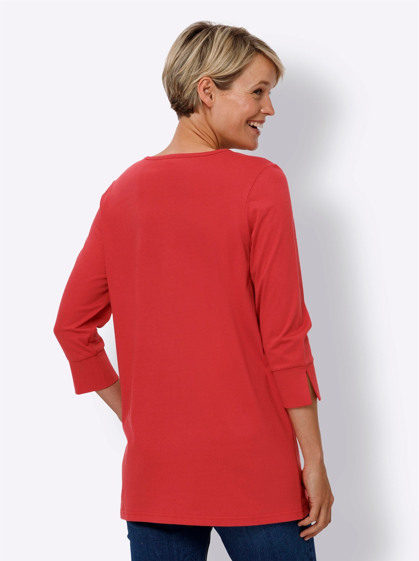 Classic Basics 3/4-Arm-Shirt »Longshirt«, (1 tlg.)