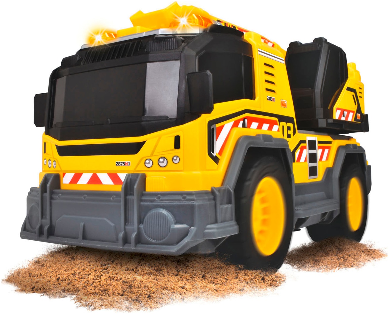 Dickie Toys Spielzeug-Baumaschine »Excavator Truck«, mit Licht und Sound