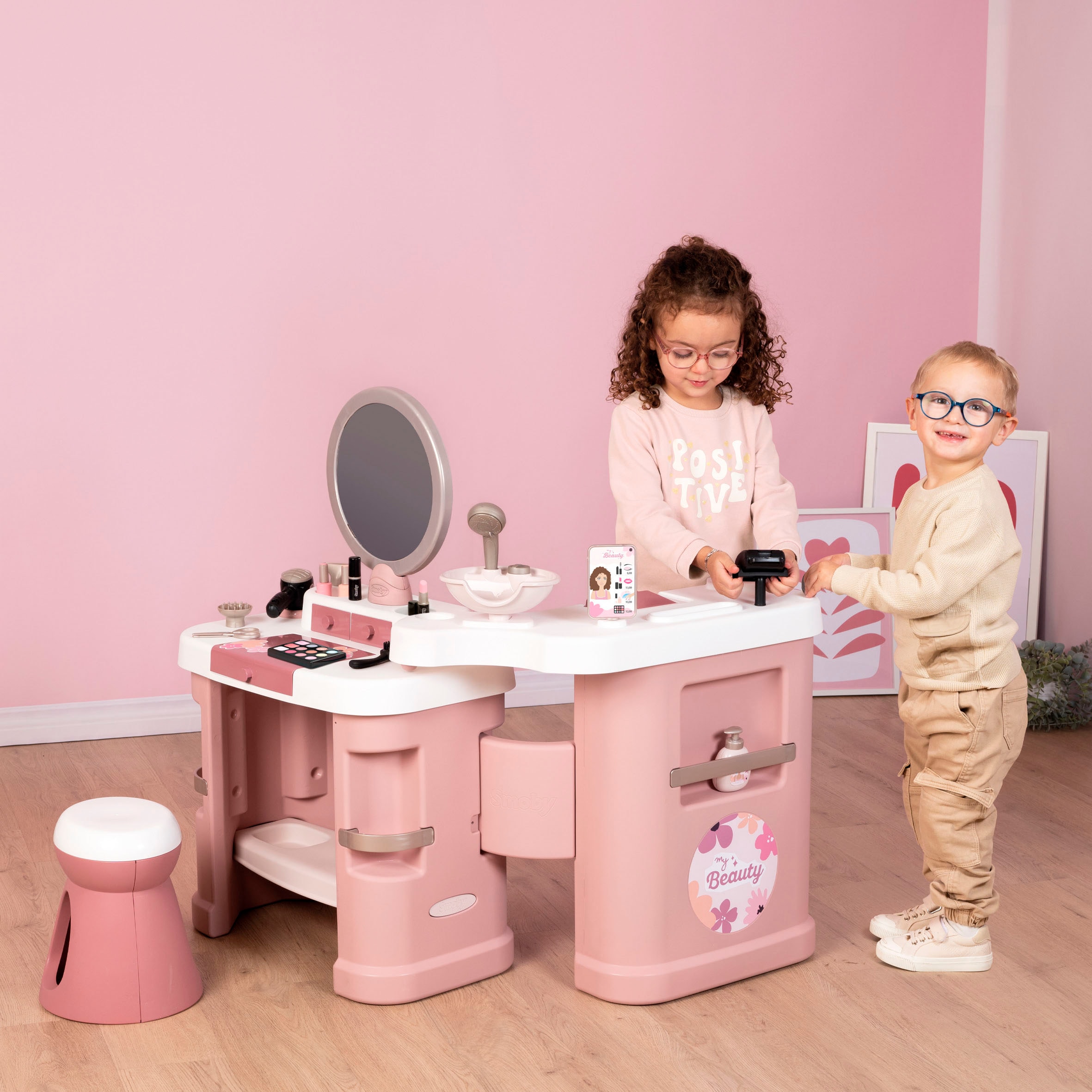 Smoby Schminktisch »My Beauty Center Kosmetikstudio«, mit Licht- und Soundfunktion