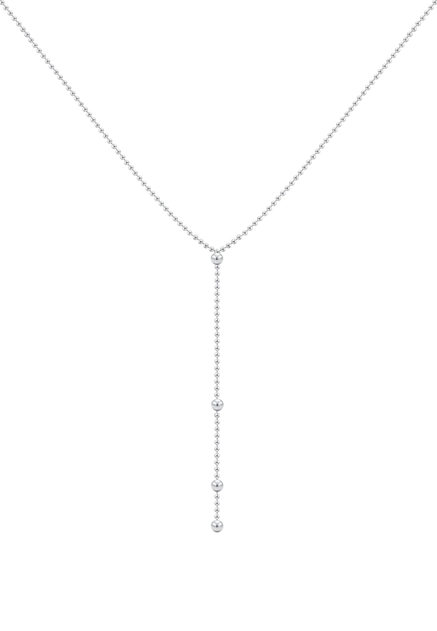 Elli Y-Kette »Halskette Y-Kette Kugel Design 925 Sterling Silber«
