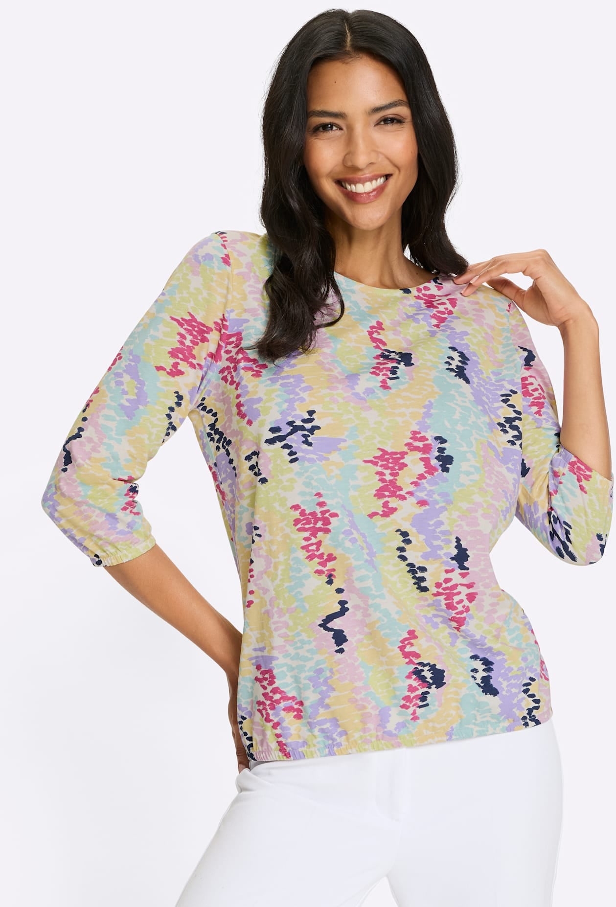 Classic Basics Print-Shirt »3/4-Arm-Shirt« 1 tlg.