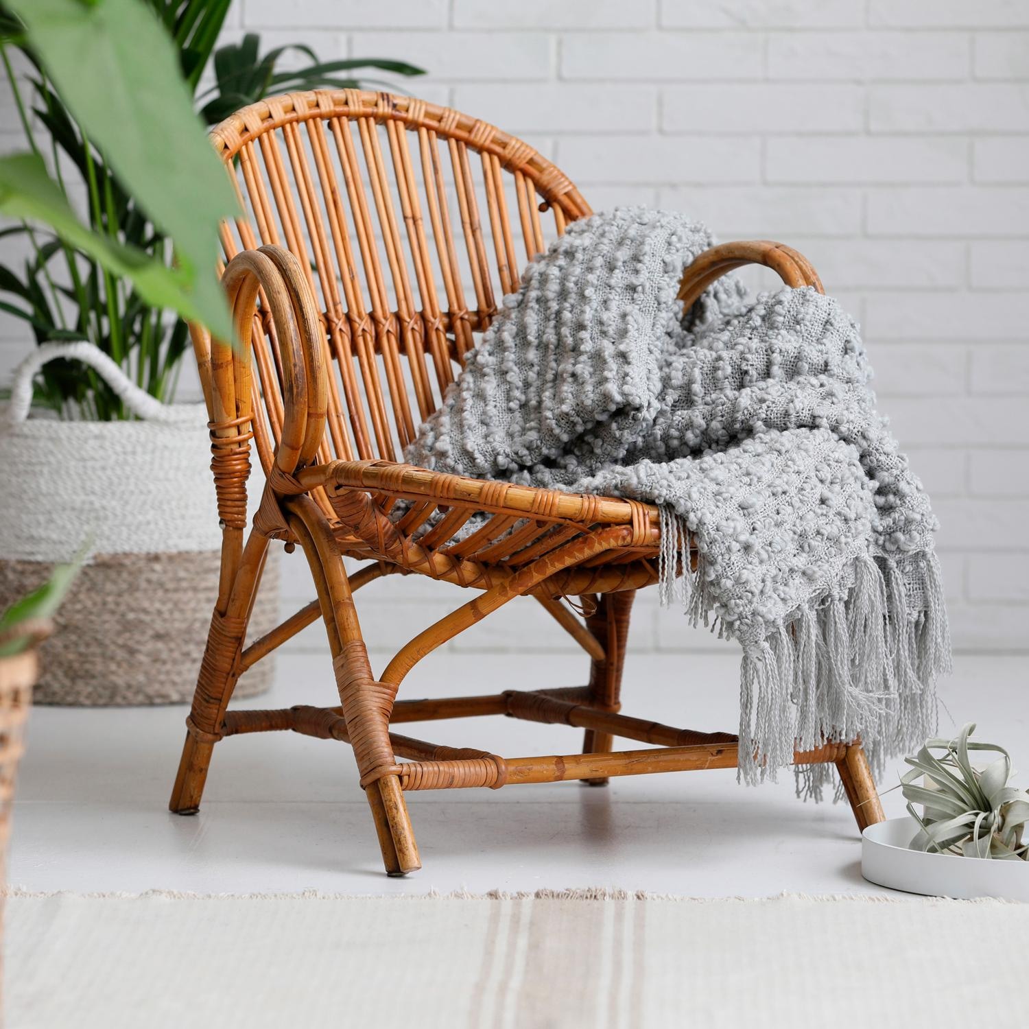 damai Plaid »Luxor«, mit Effektgarn, Kuscheldecke
