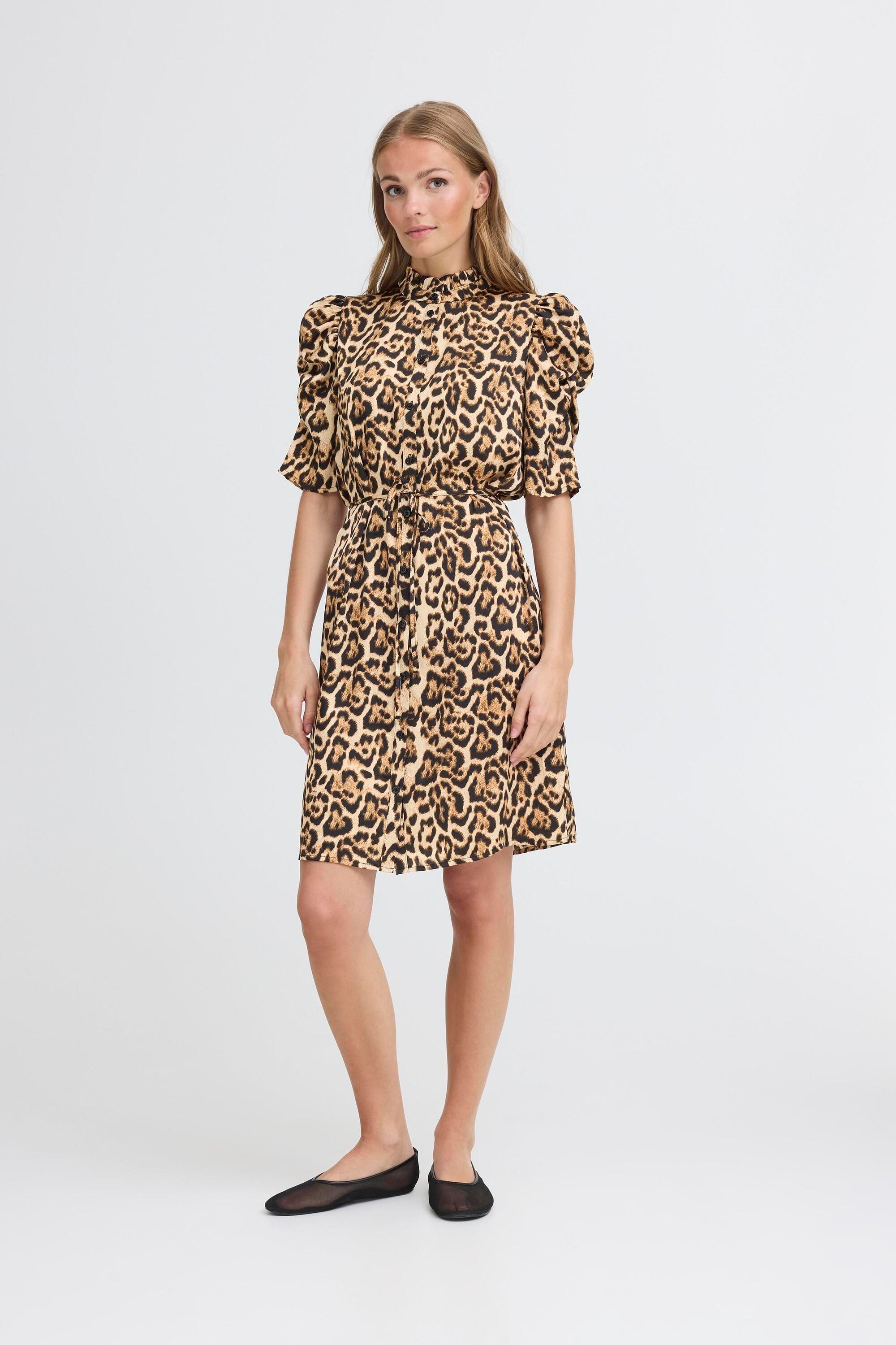 Ichi Midikleid »Damen Kleid IHNIMA«
